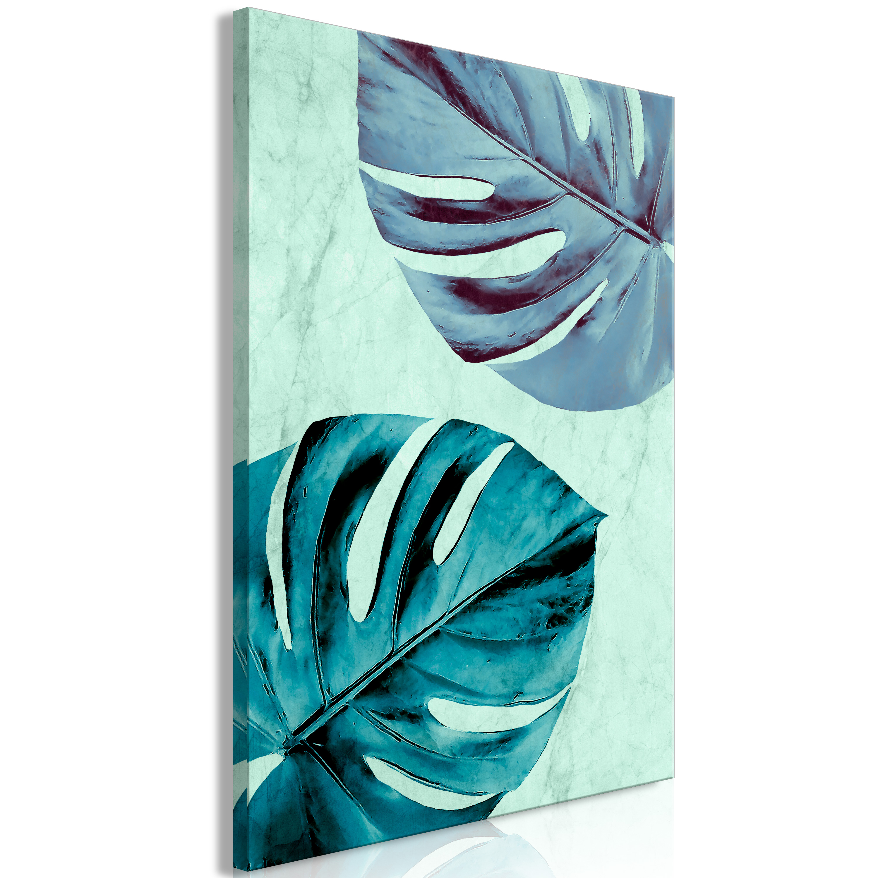 Canvas Print - Tropical Turquoise (1 Part) Vertical - 60x90