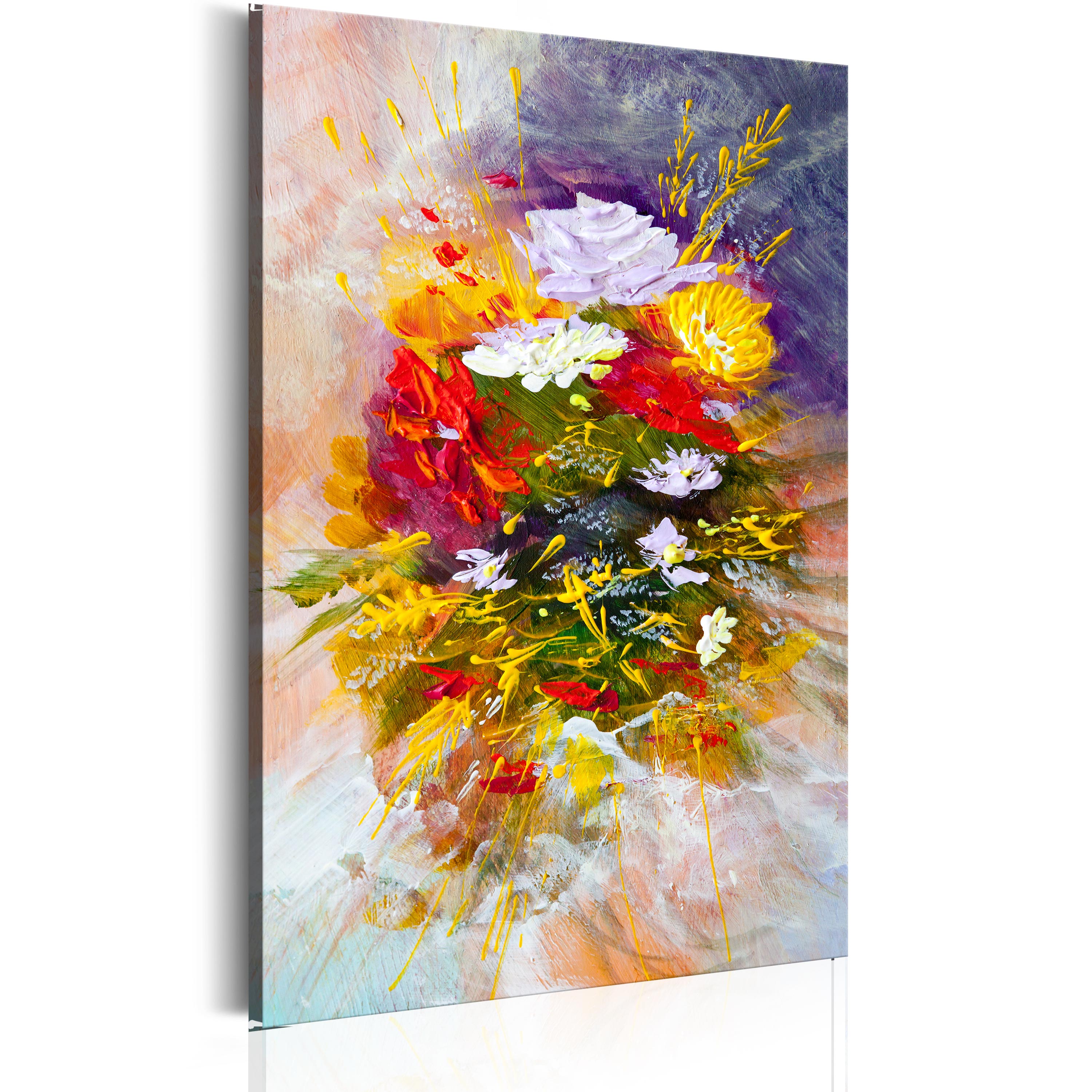 Canvas Print - August Flowers - 60x90