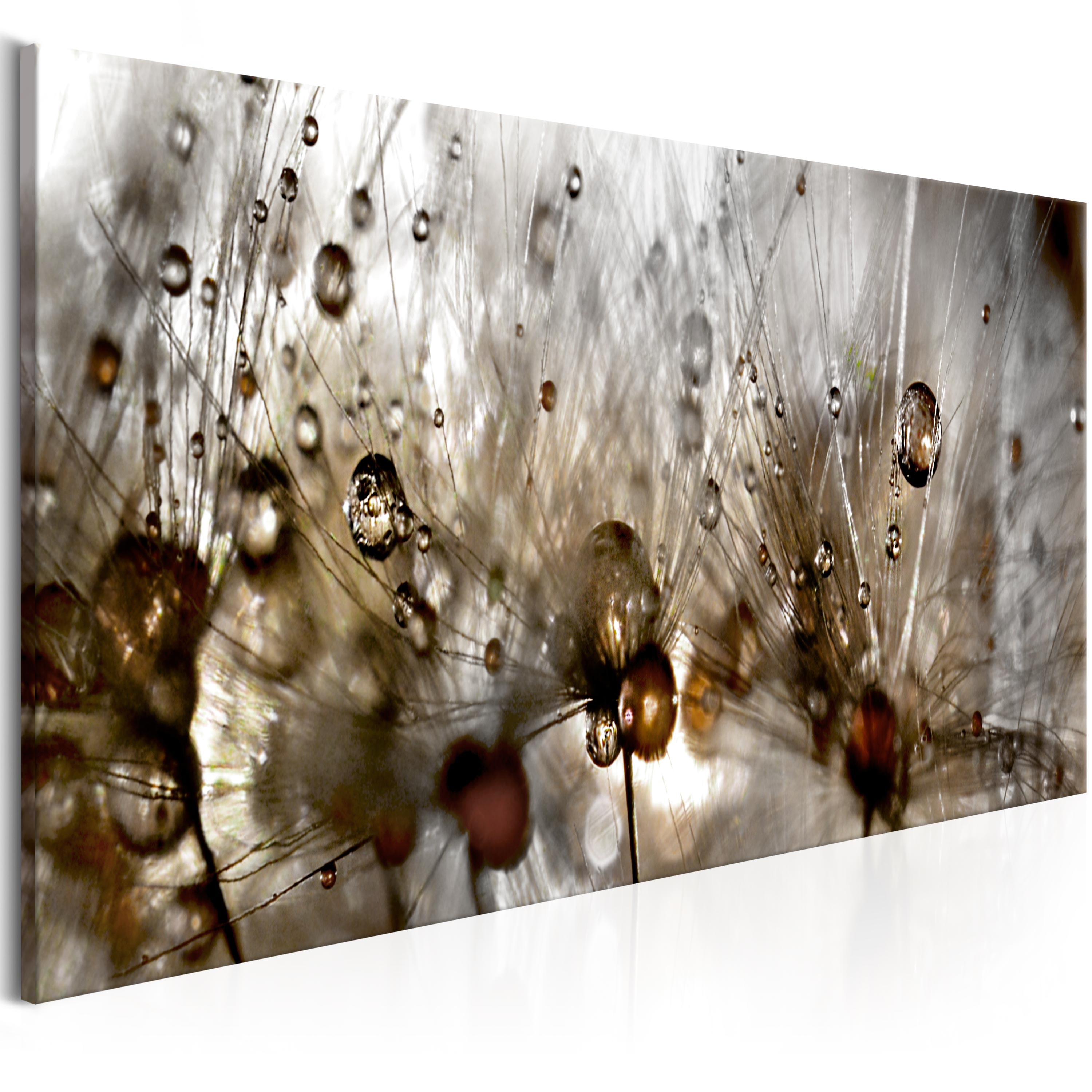Canvas Print - Drops of Water - 120x40
