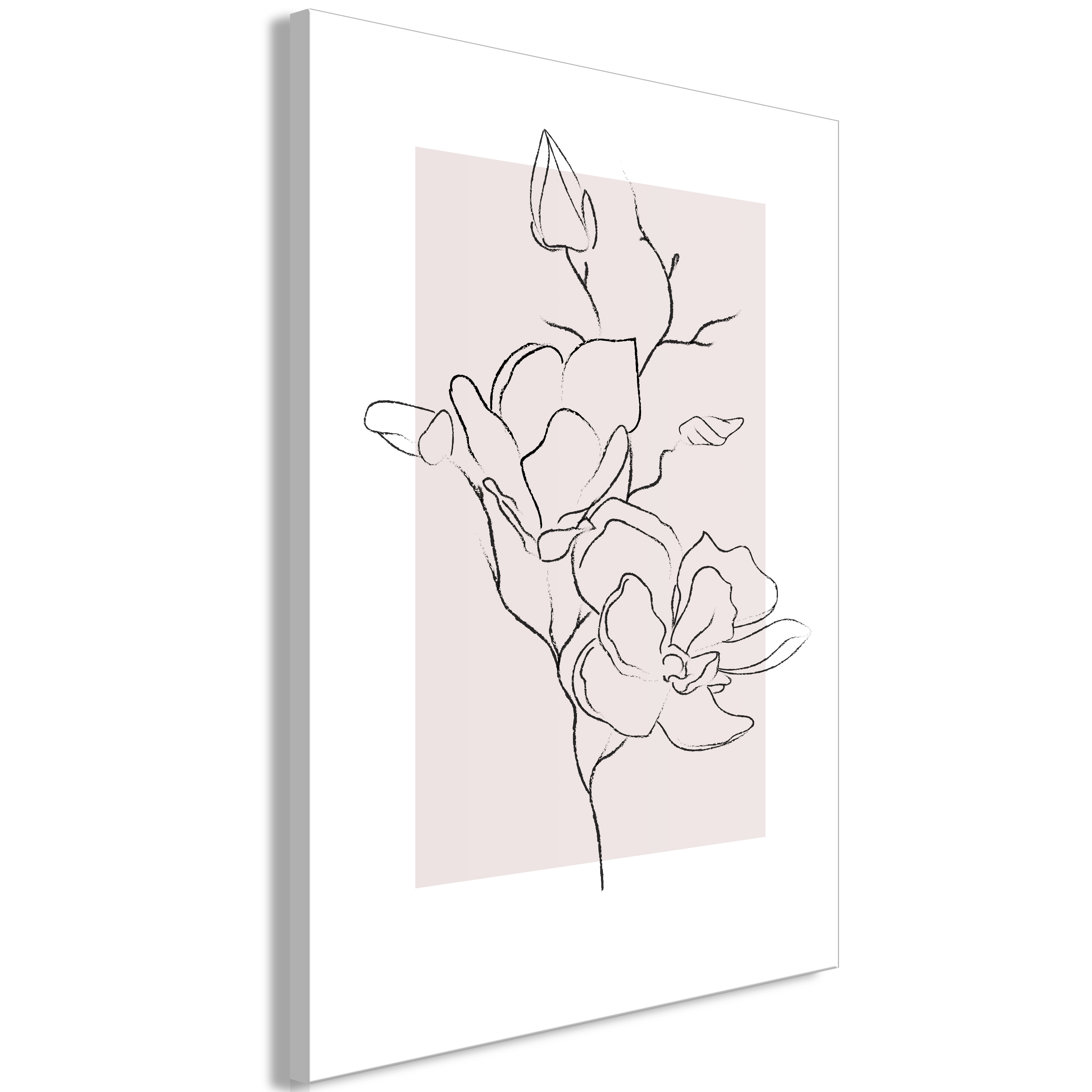 Canvas Print - Creamy Magnolia (1 Part) Vertical - 40x60