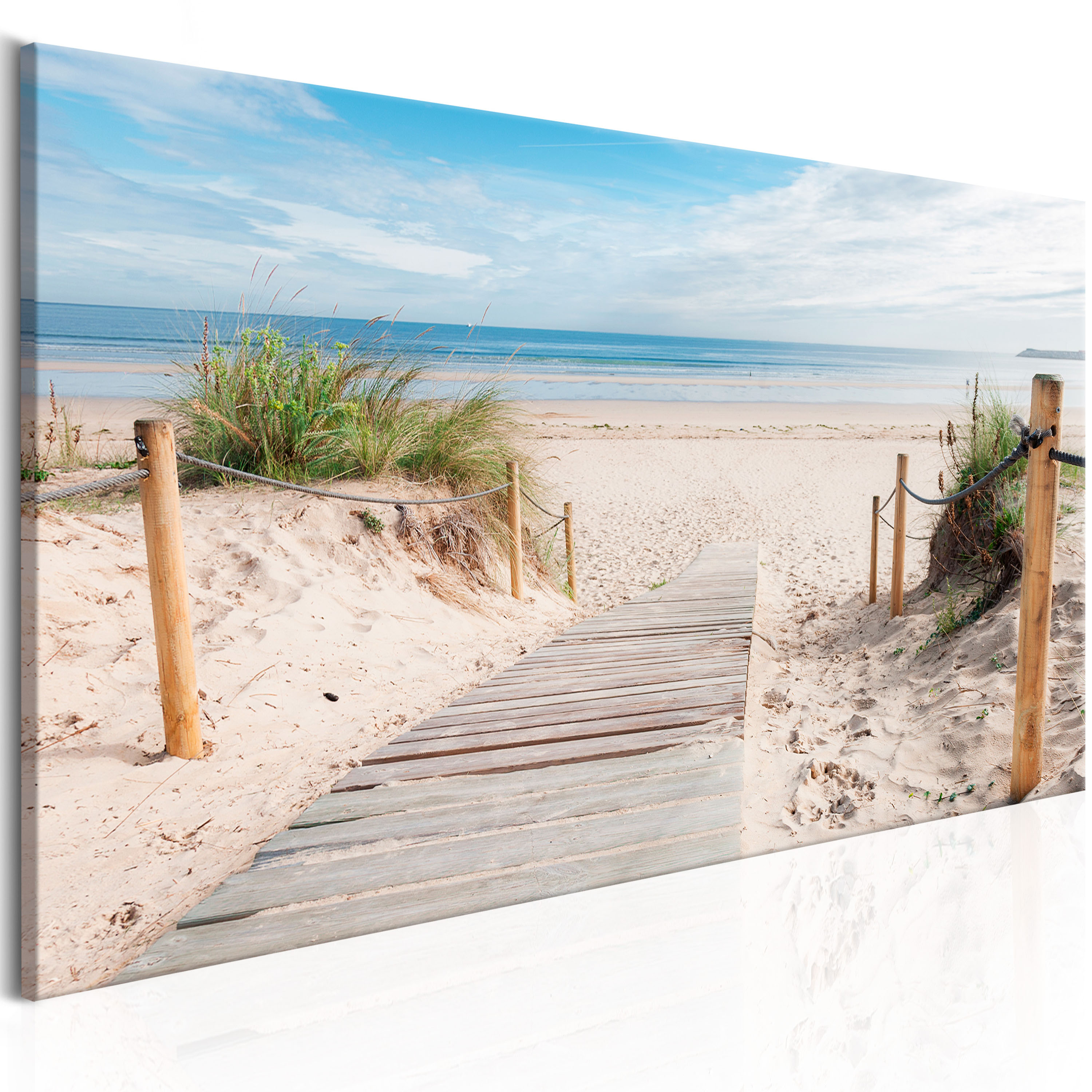 Canvas Print - Charming Beach - 150x50