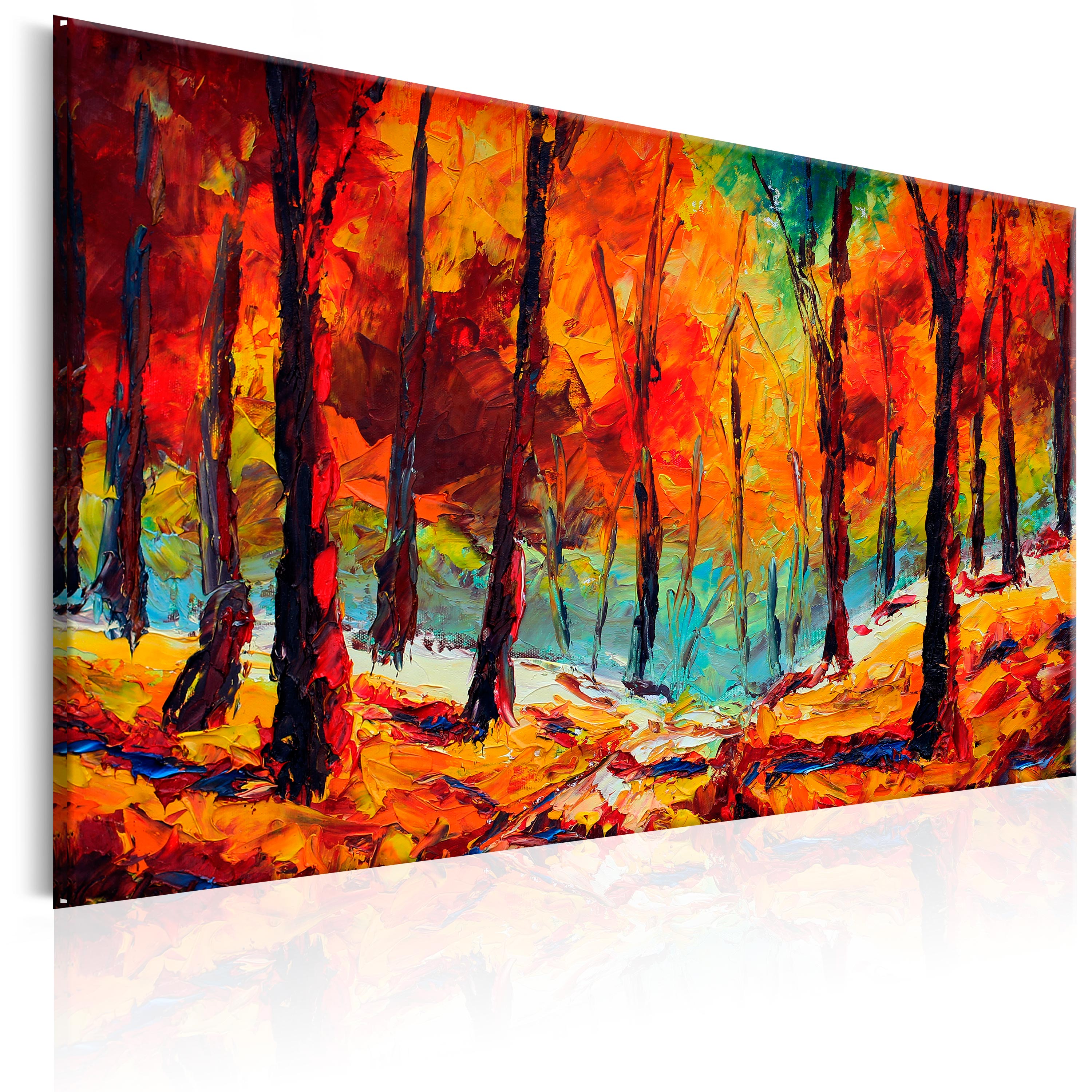 Canvas Print - Artistic Autumn - 120x80