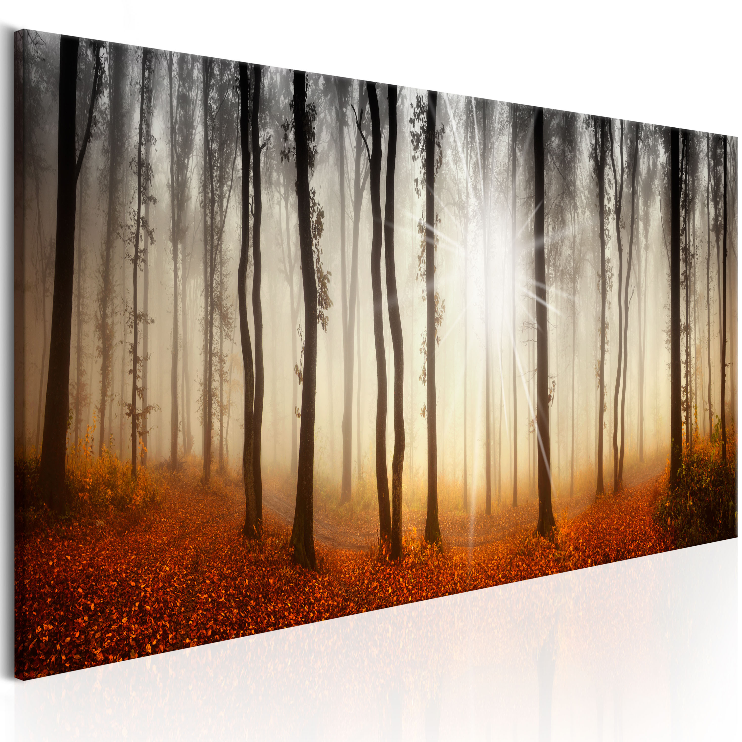 Canvas Print - Autumnal Fog - 135x45