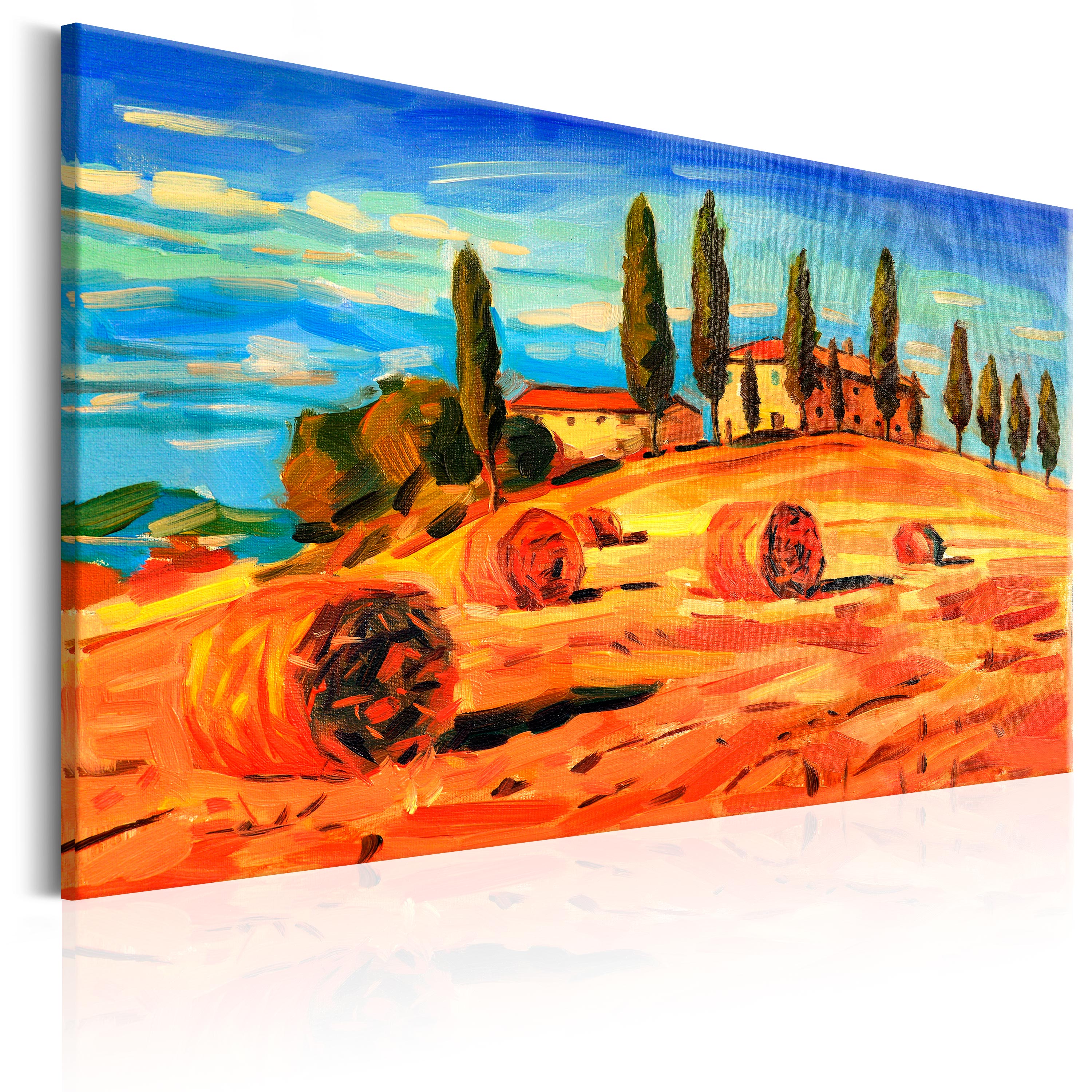 Canvas Print - August in Tuscany - 90x60