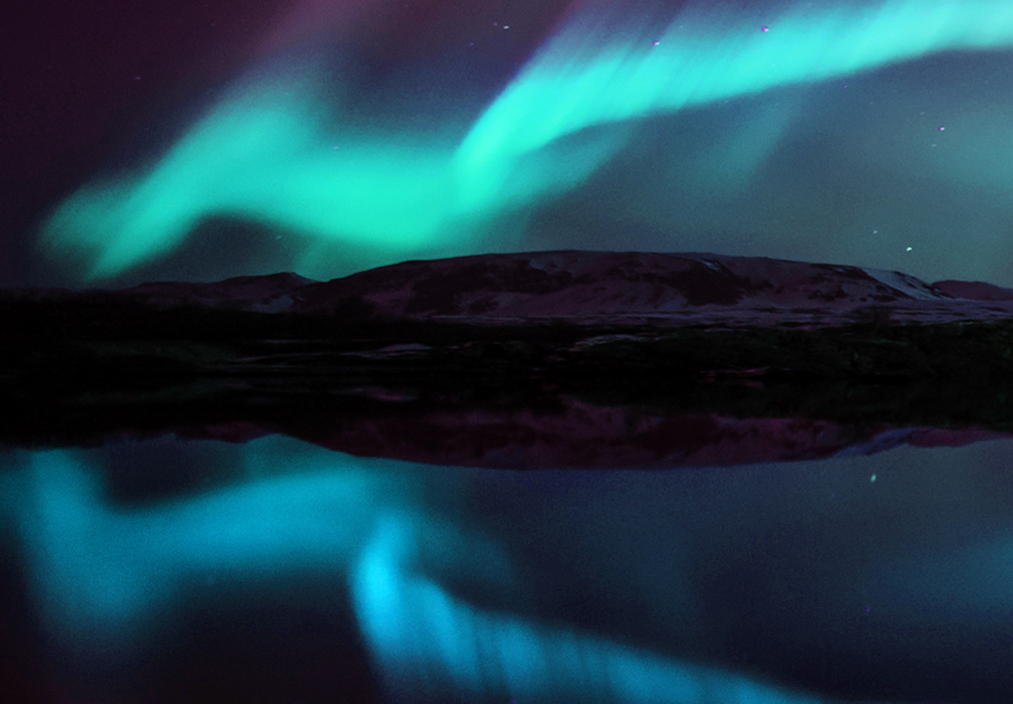 POLARLICHT NORDLICHT Wandbilder xxl Bilder Vlies Leinwand c-B-0289-b-b