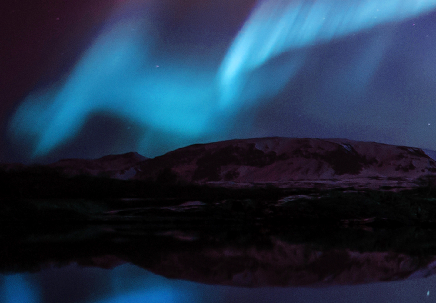 POLARLICHT NORDLICHT NATUR Wandbilder xxl Bilder Vlies Leinwand c-B-0290-b-b