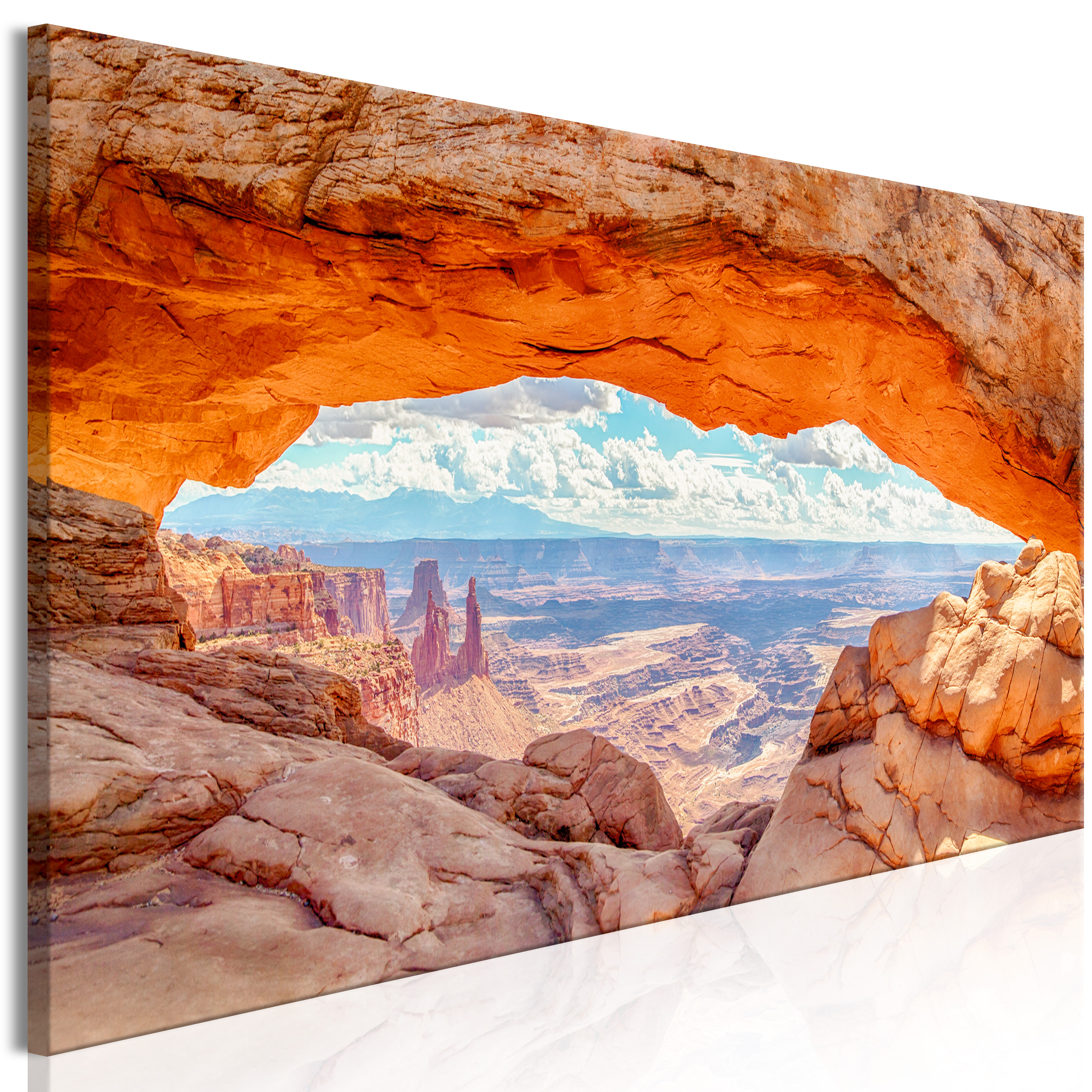 Canvas Print - Canyon in Utah (1 Part) Narrow - 150x50