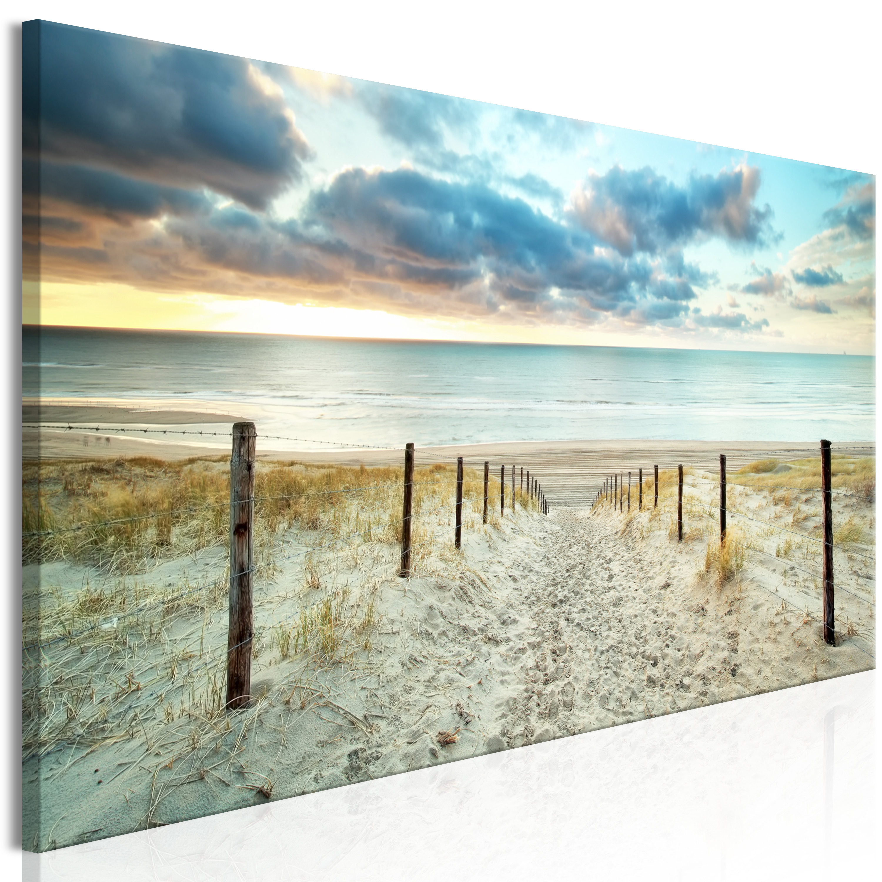 Canvas Print - Sand Path (1 Part) Narrow - 150x50