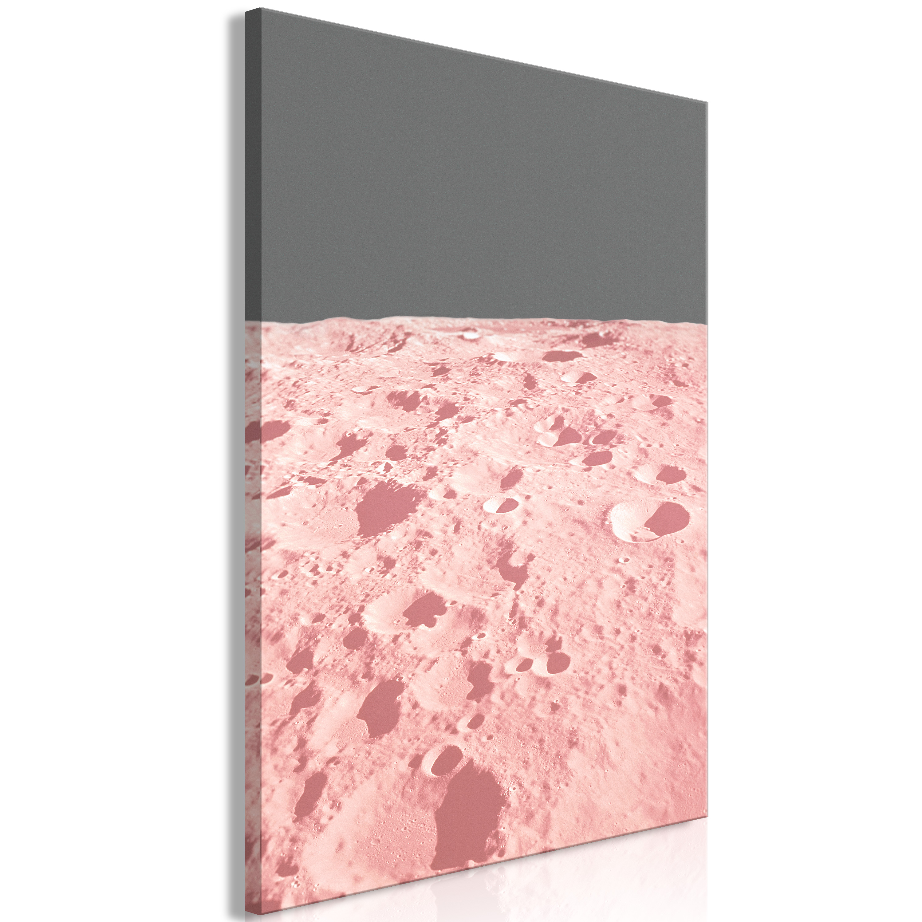 Canvas Print - Pink Moon (1 Part) Vertical - 40x60