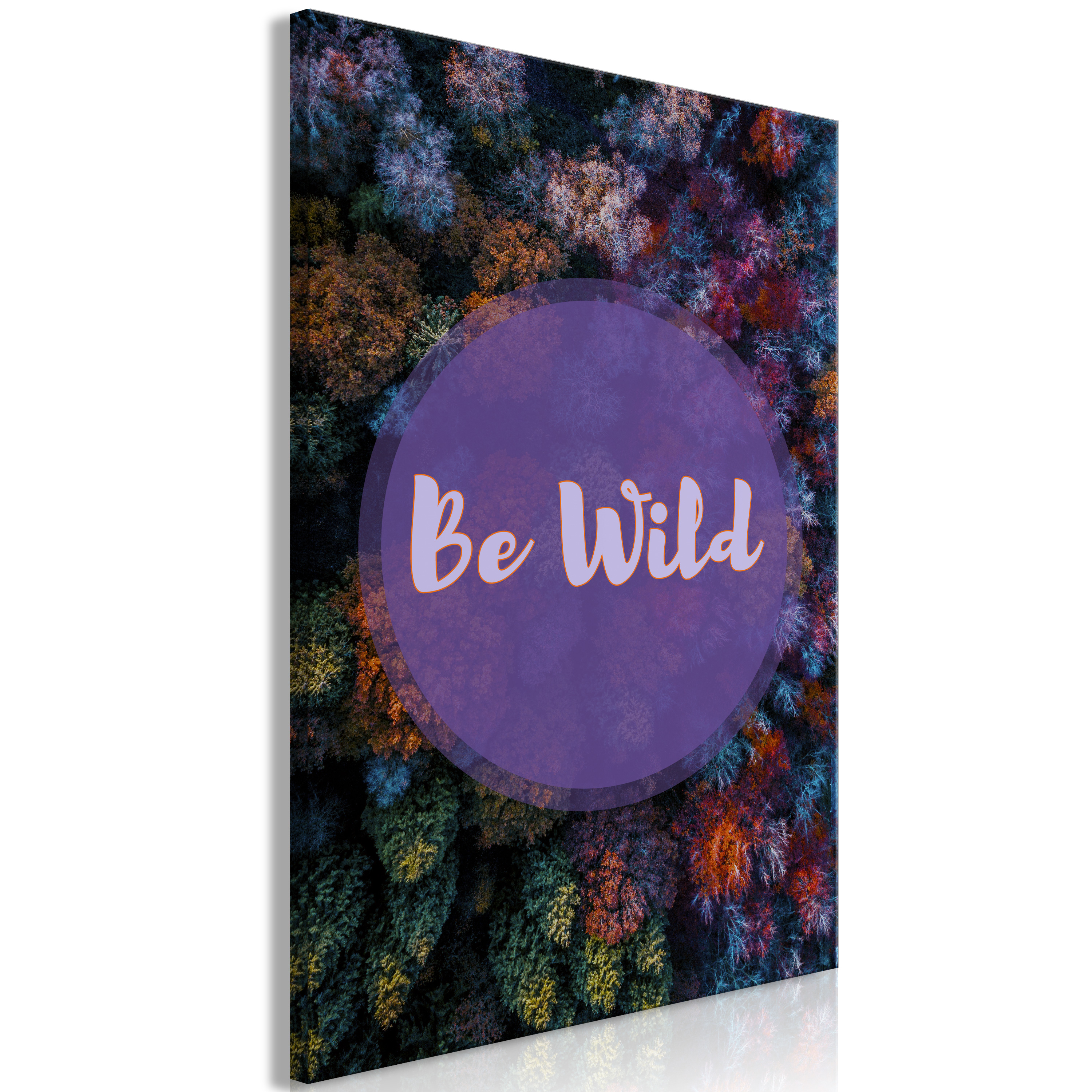 Canvas Print - Be Wild (1 Part) Vertical - 60x90