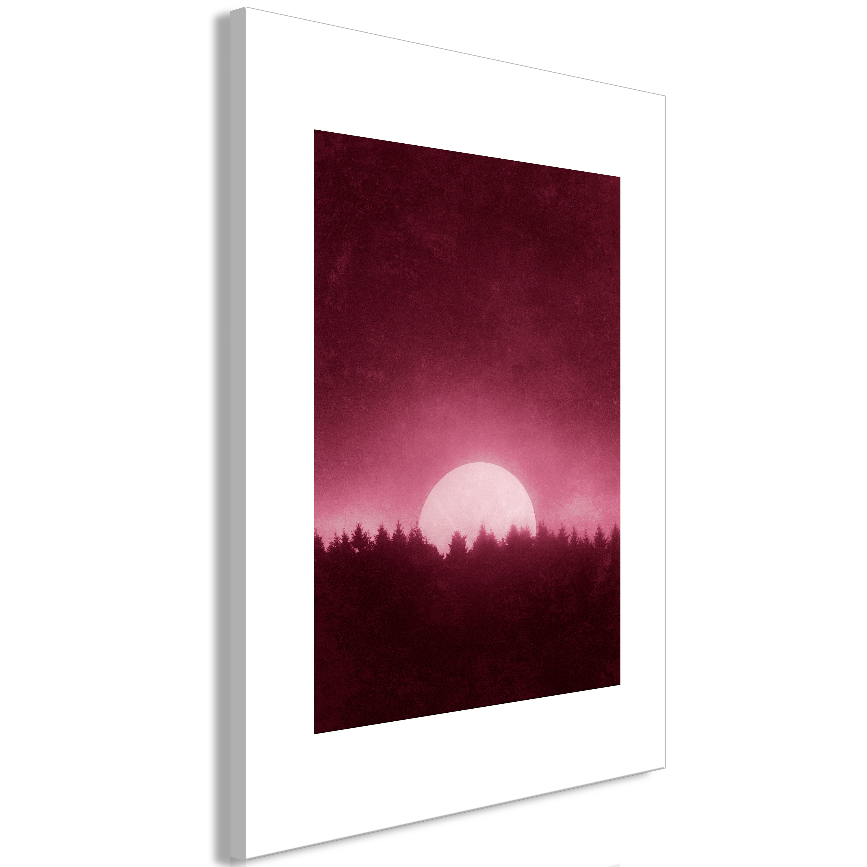 Canvas Print - Full Moon (1 Part) Vertical - 60x90