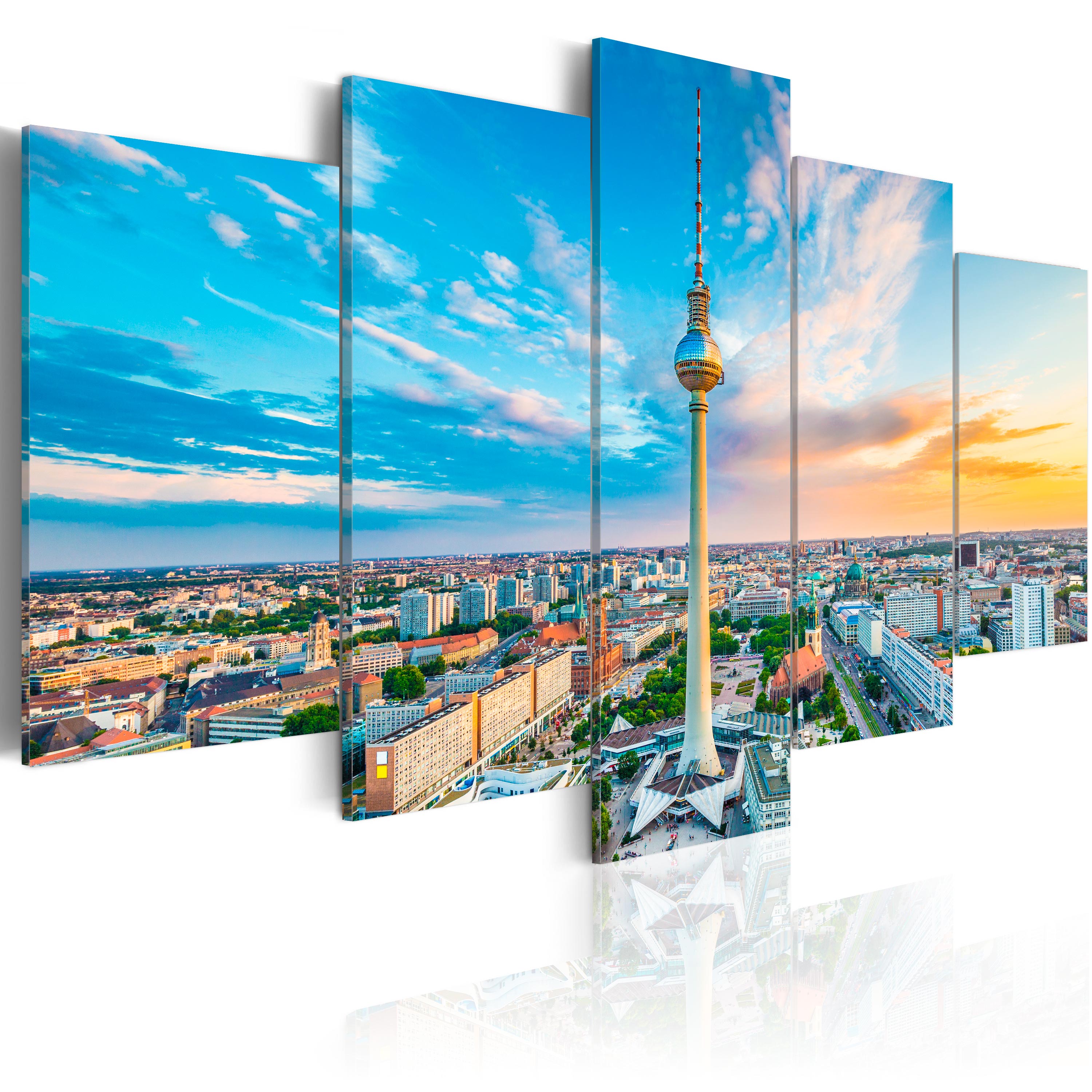 Canvas Print - Berlin TV Tower, Germany - 100x50
