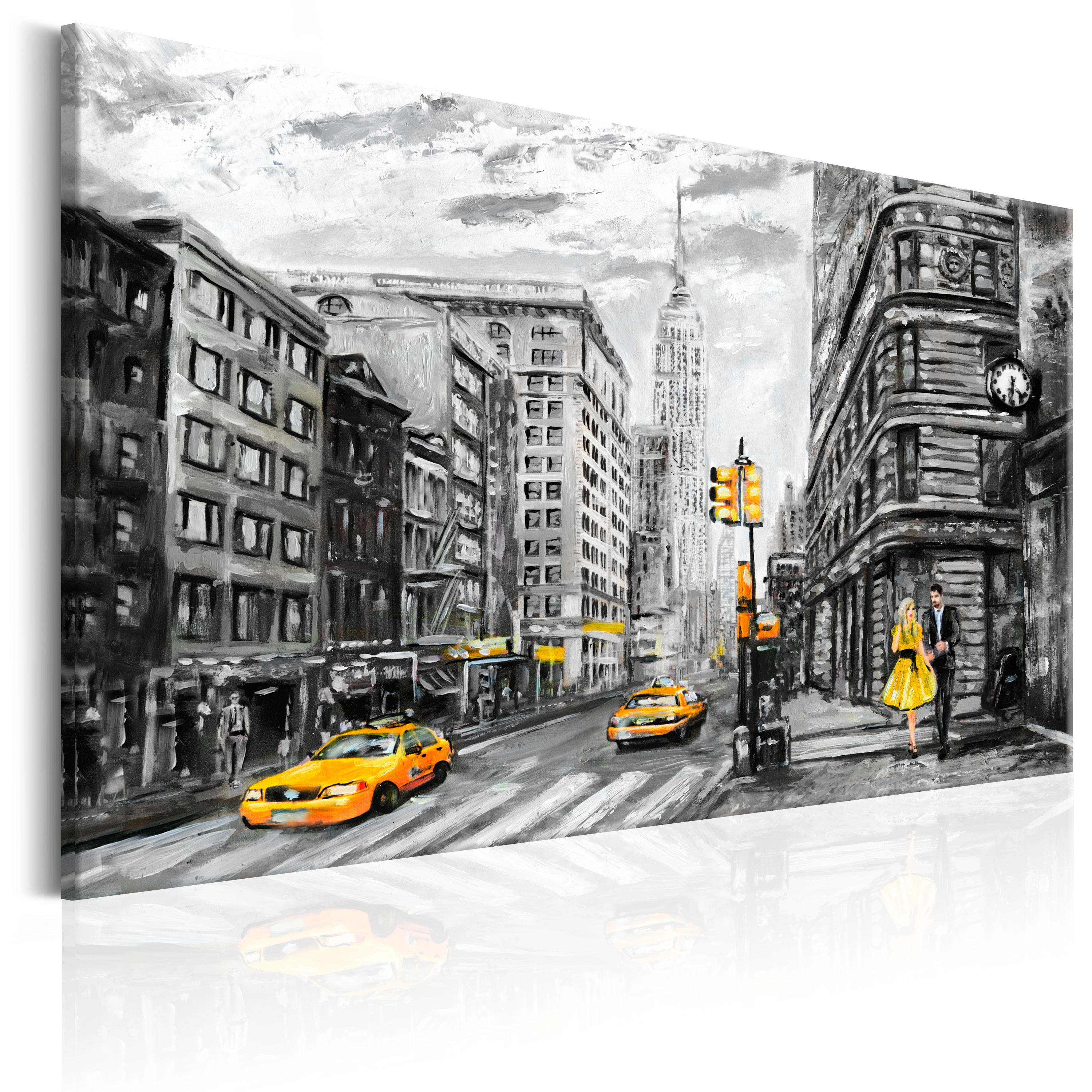 Canvas Print - Walk in New York - 120x80