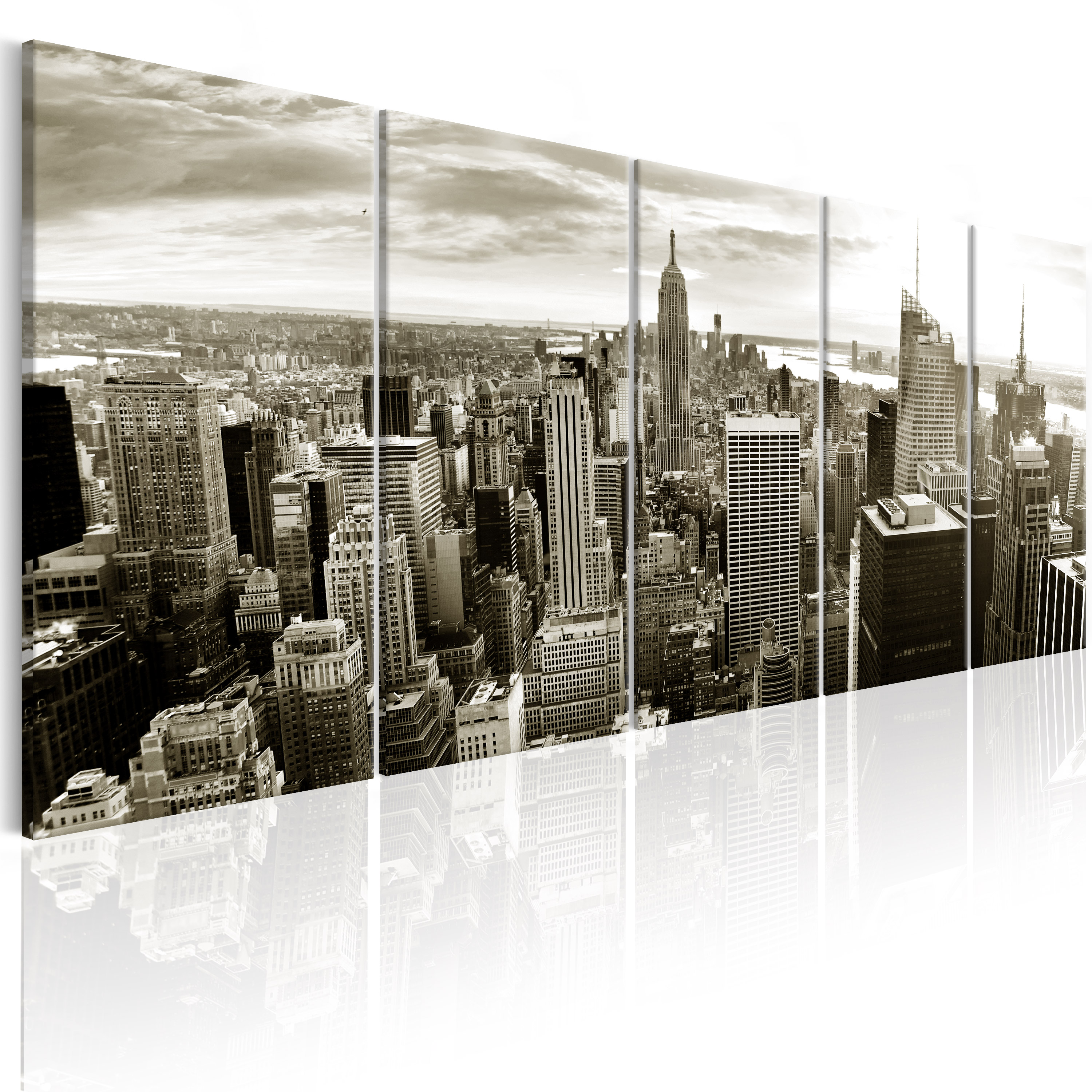 NEW YORK SKYLINE STADT Wandbilder xxl Bilder Vlies Leinwand d-B-0188-b-n - Bild 10 von 13