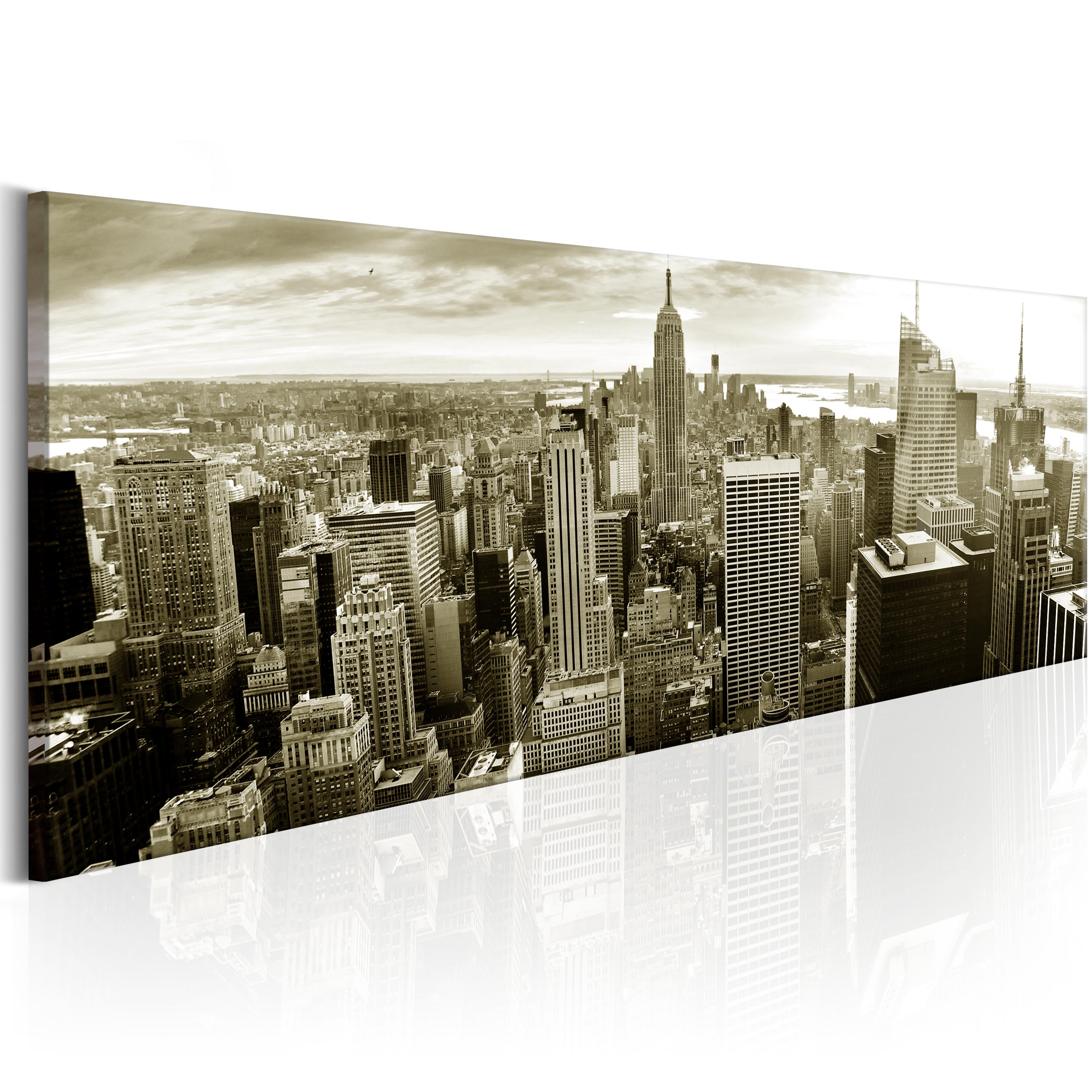Canvas Print - Manhattan: Financial Paradise - 120x40