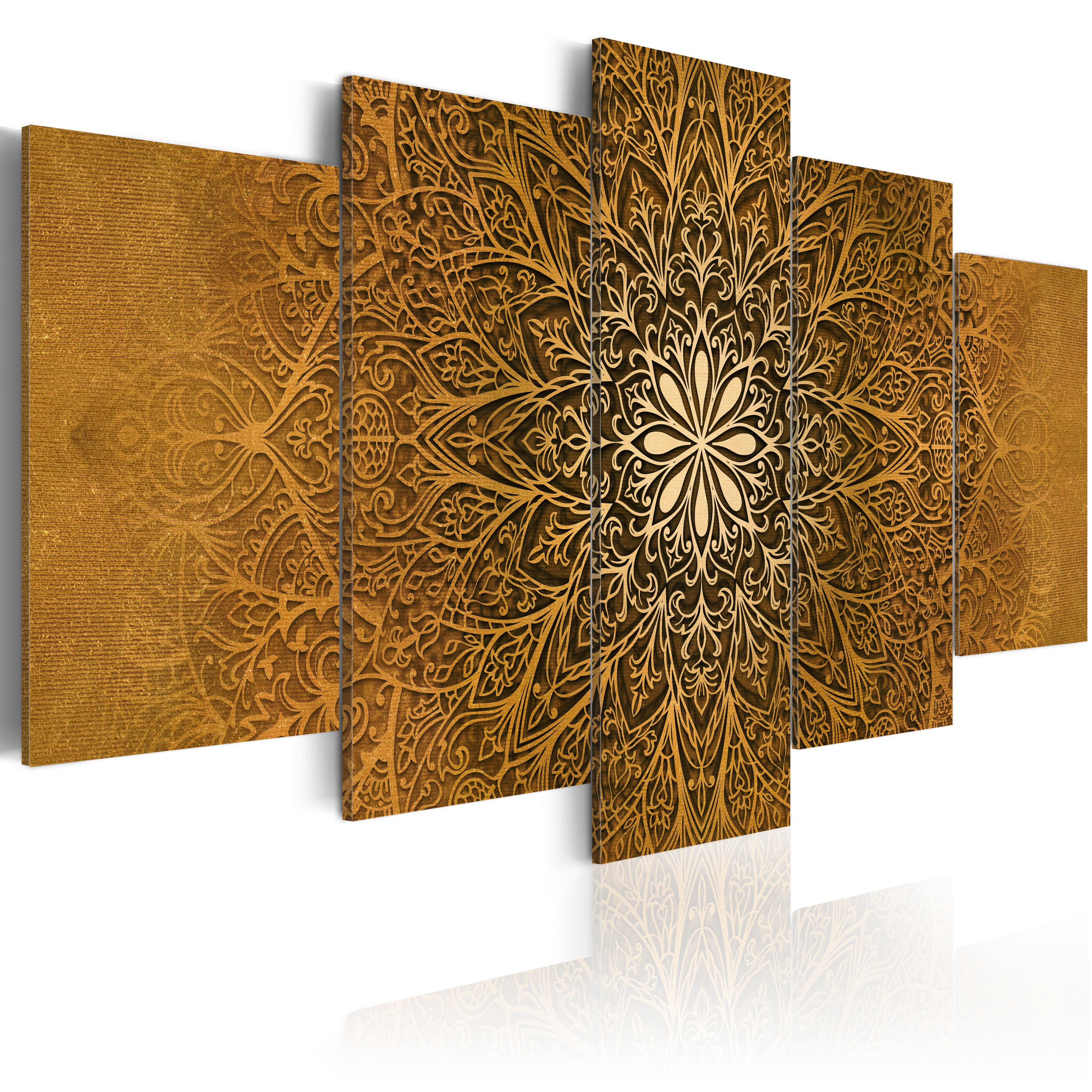 Canvas Wall Art Image Photo Print Mandala Zen Abstract f-A-0515-b-n - Picture 4 of 4
