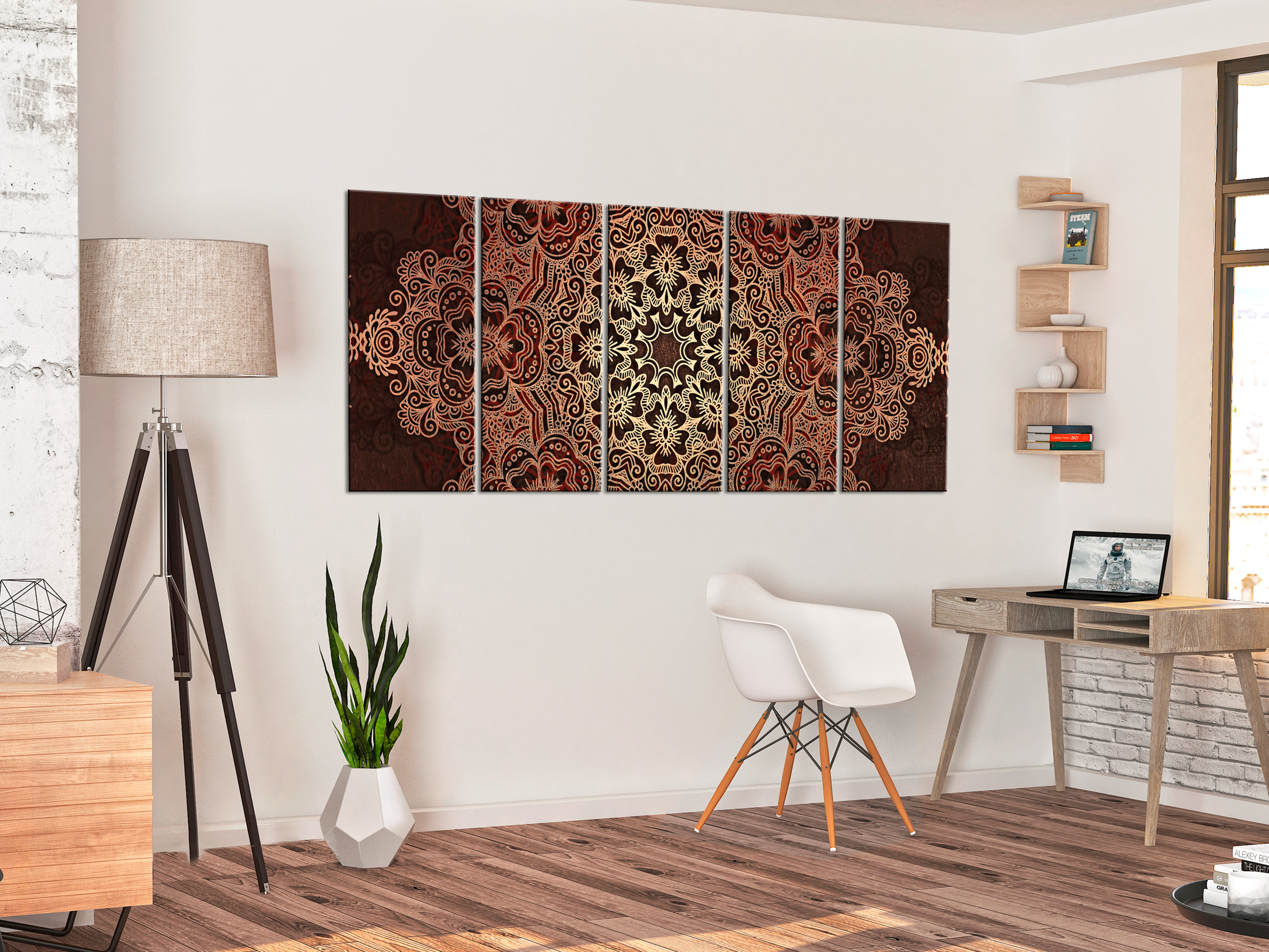 MANDALA Canvas Print Framed Wall Art Picture Photo Image fA0546bm
