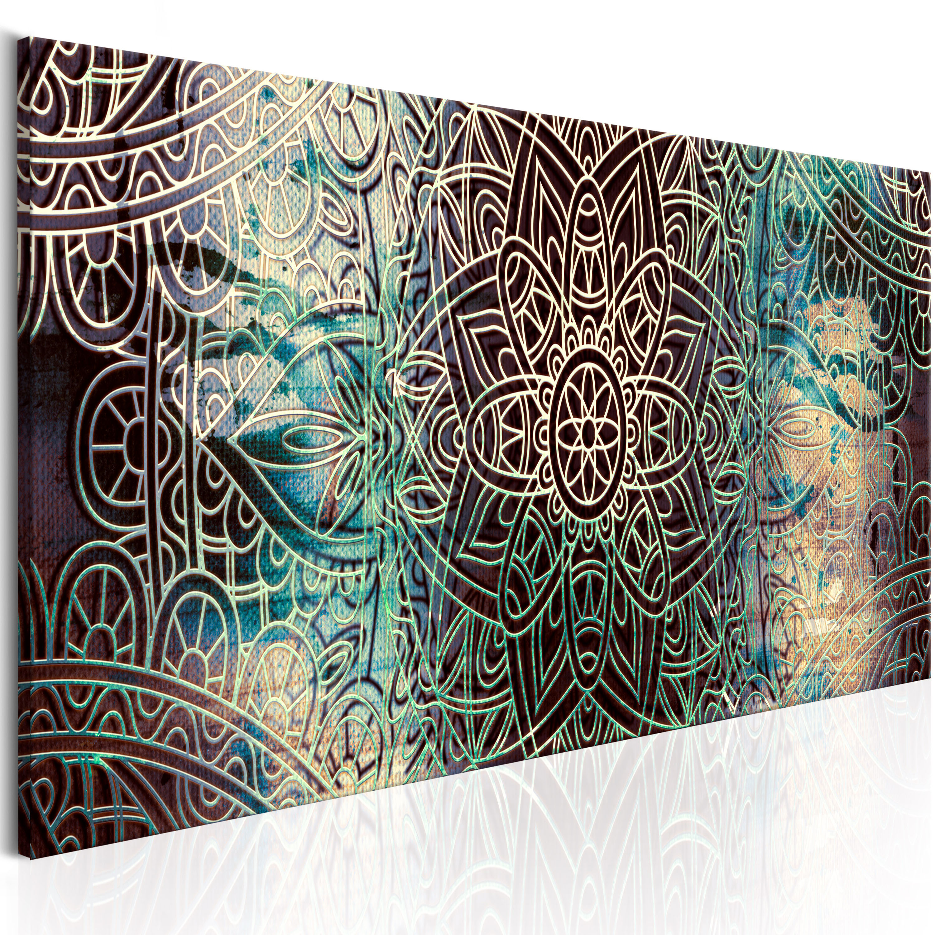 Canvas Print - Mandala: Knot of Peace - 135x45