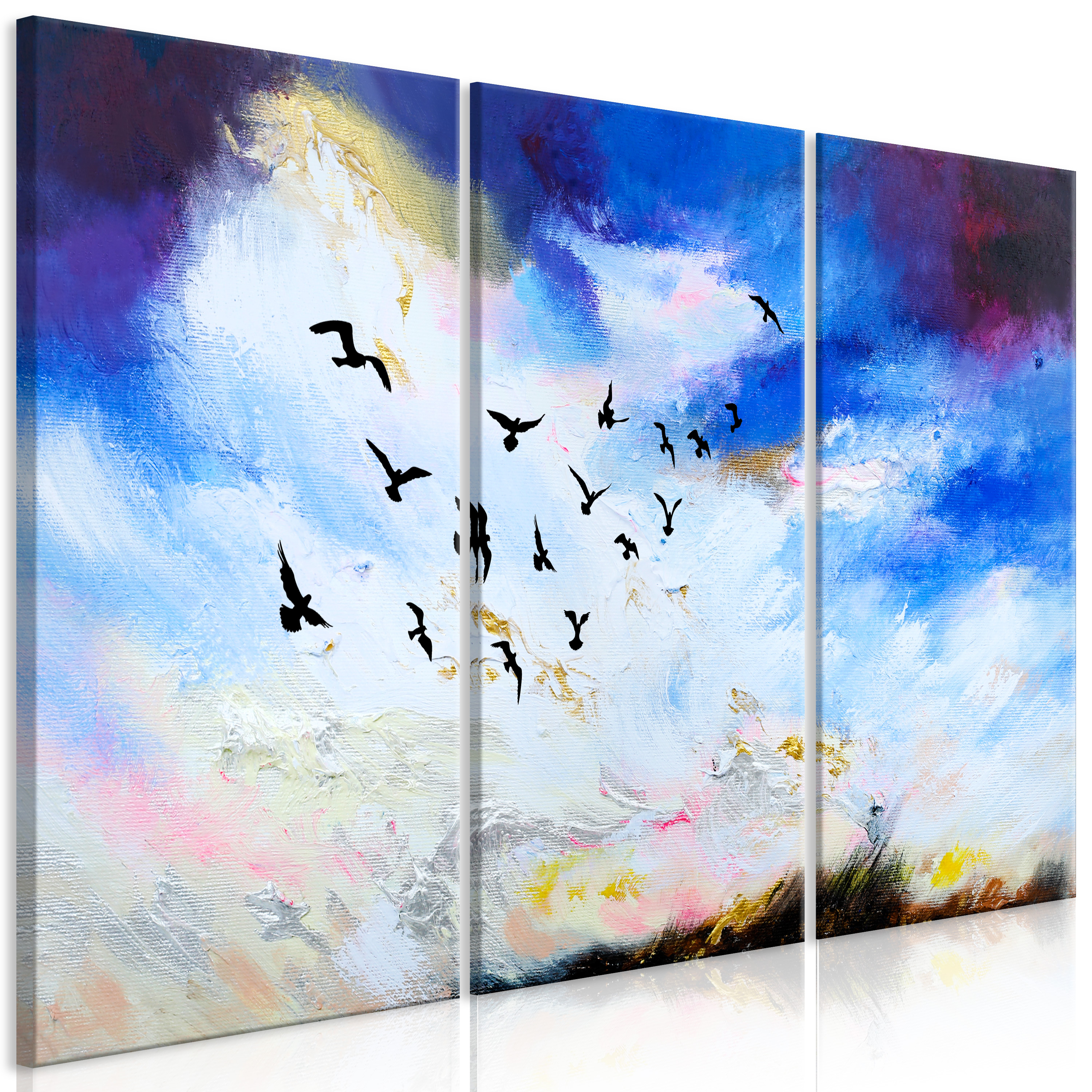 Canvas Print - Autumn Is Coming (3 Parts) - 90x60