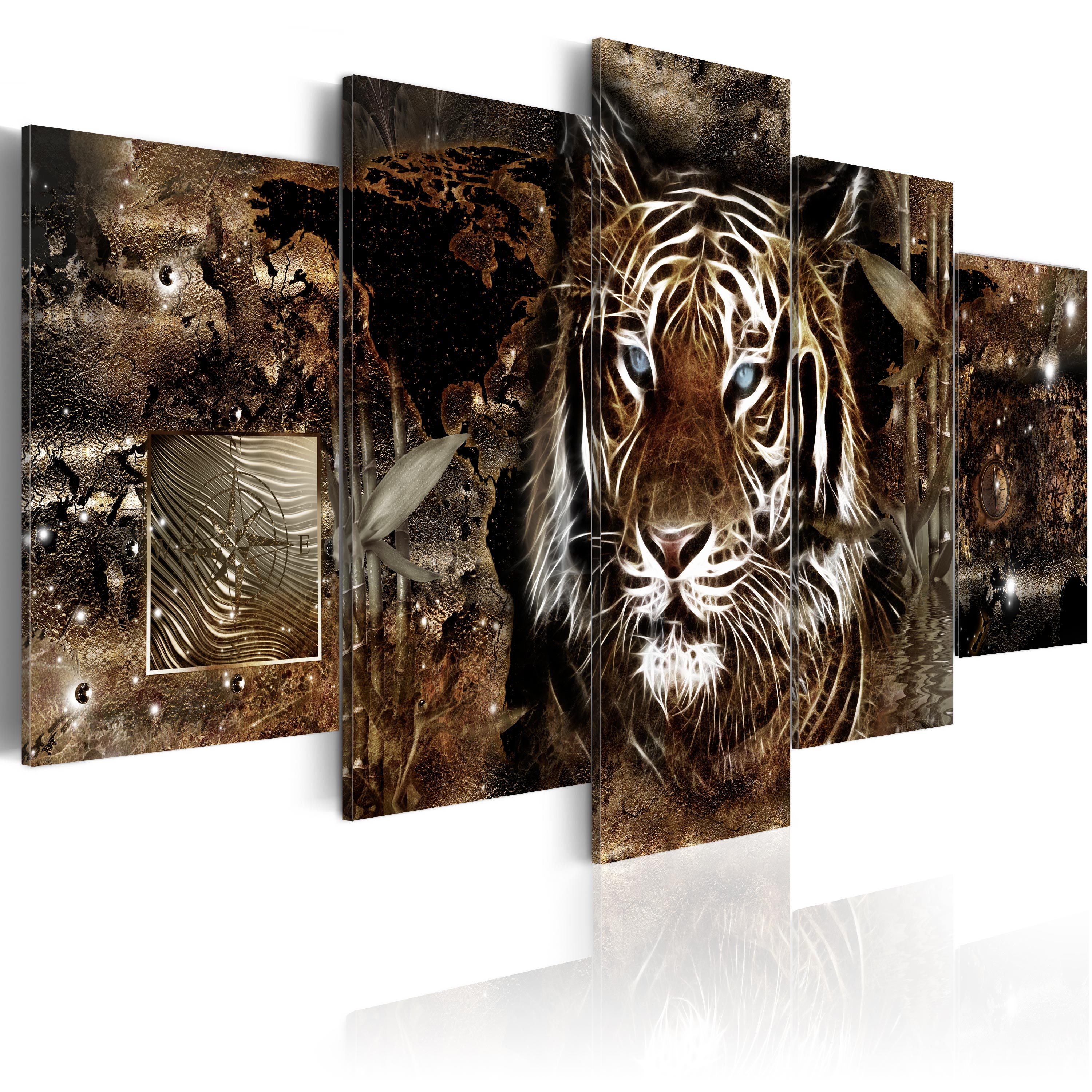 Canvas Print - Guard of the Jungle - 100x50