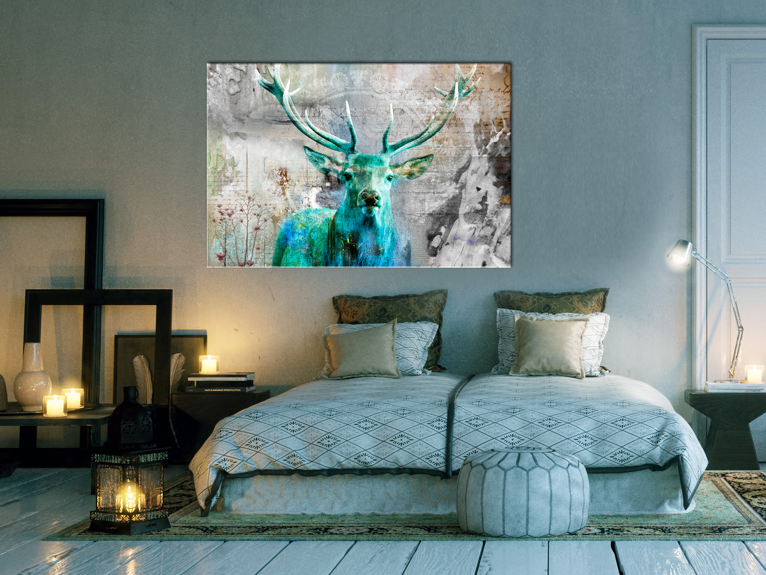 bild hirsch vintage