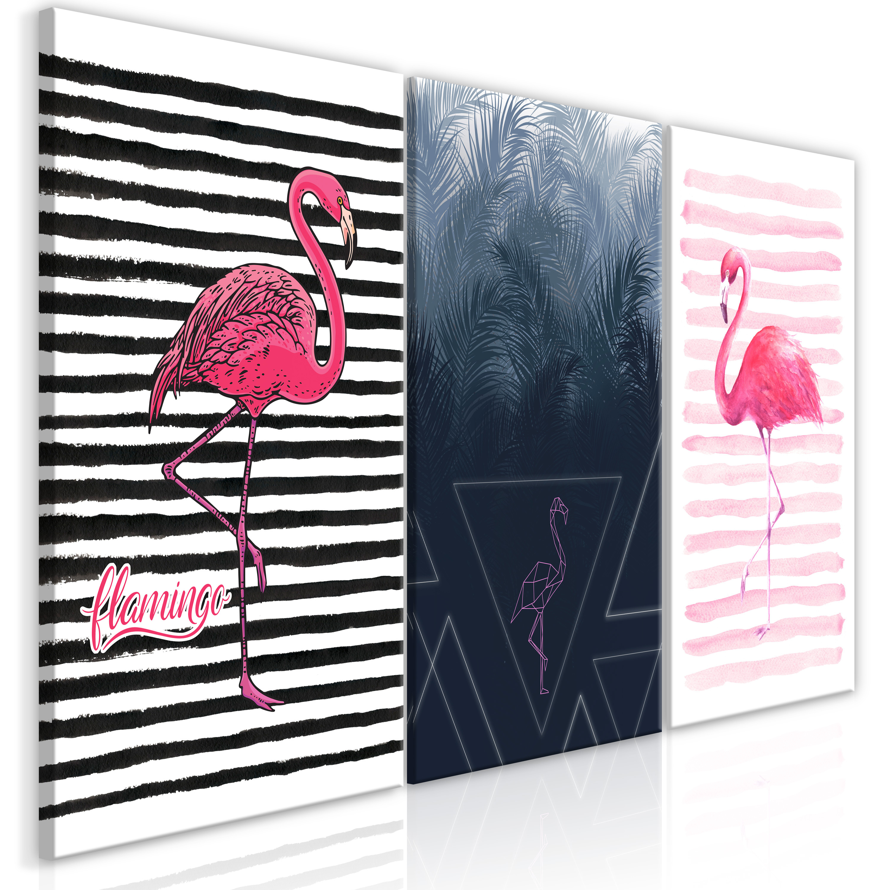 Canvas Print - Flamingos (Collection) - 120x60