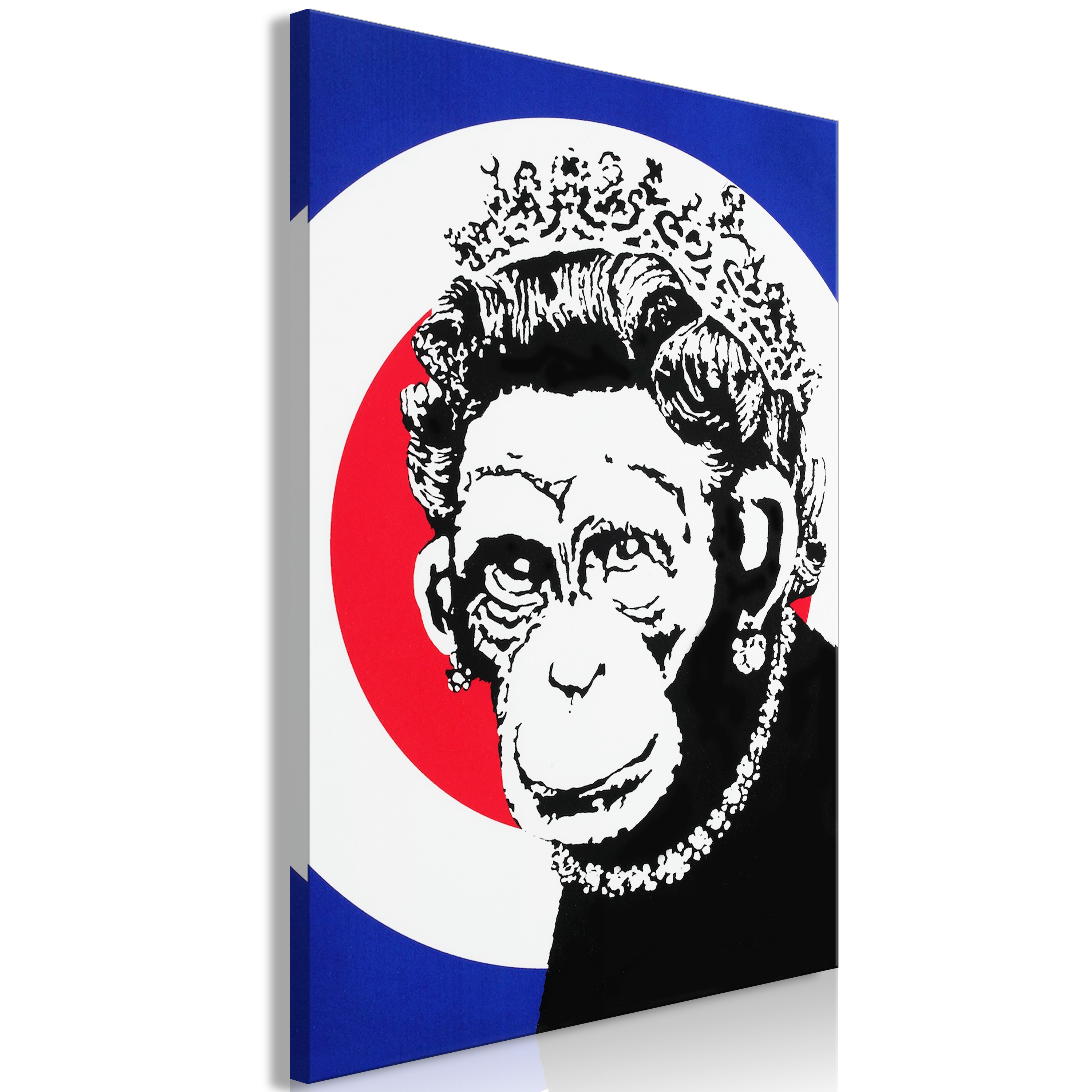 Canvas Print - Queen of Monkeys (1 Part) Vertical - 60x90