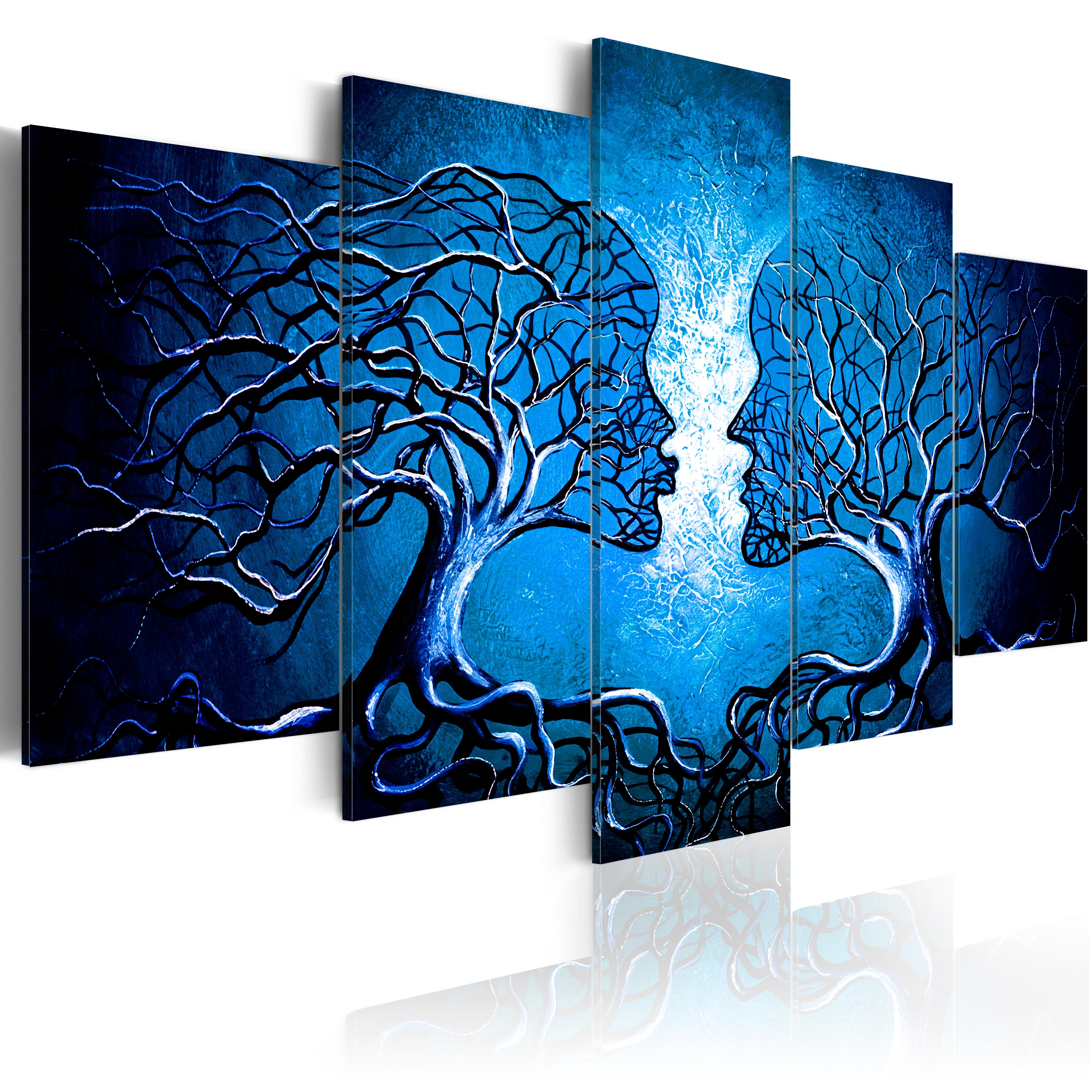 Canvas Print - Sapphire Kiss - 100x50