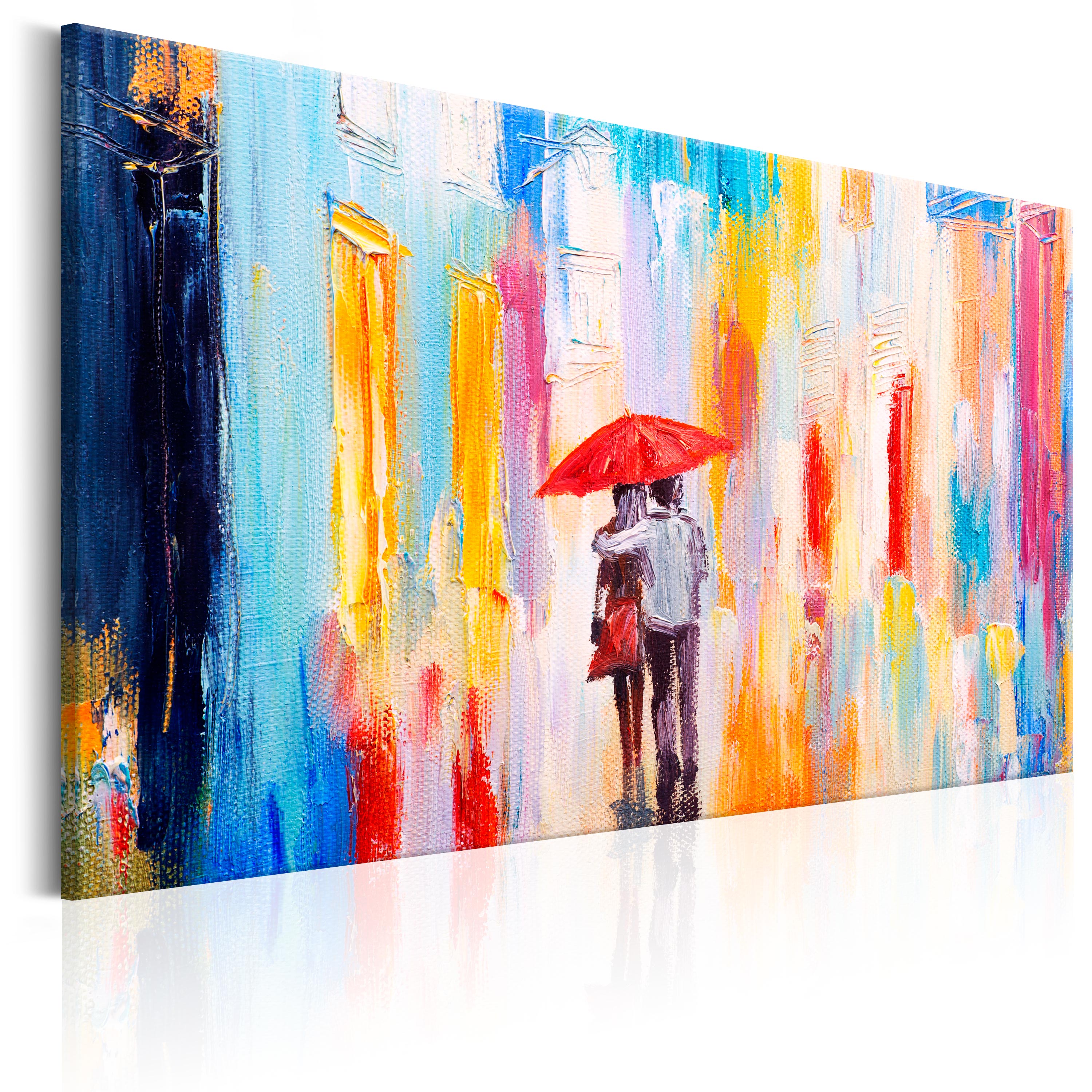 Canvas Print - Under the Love Umbrella - 120x80