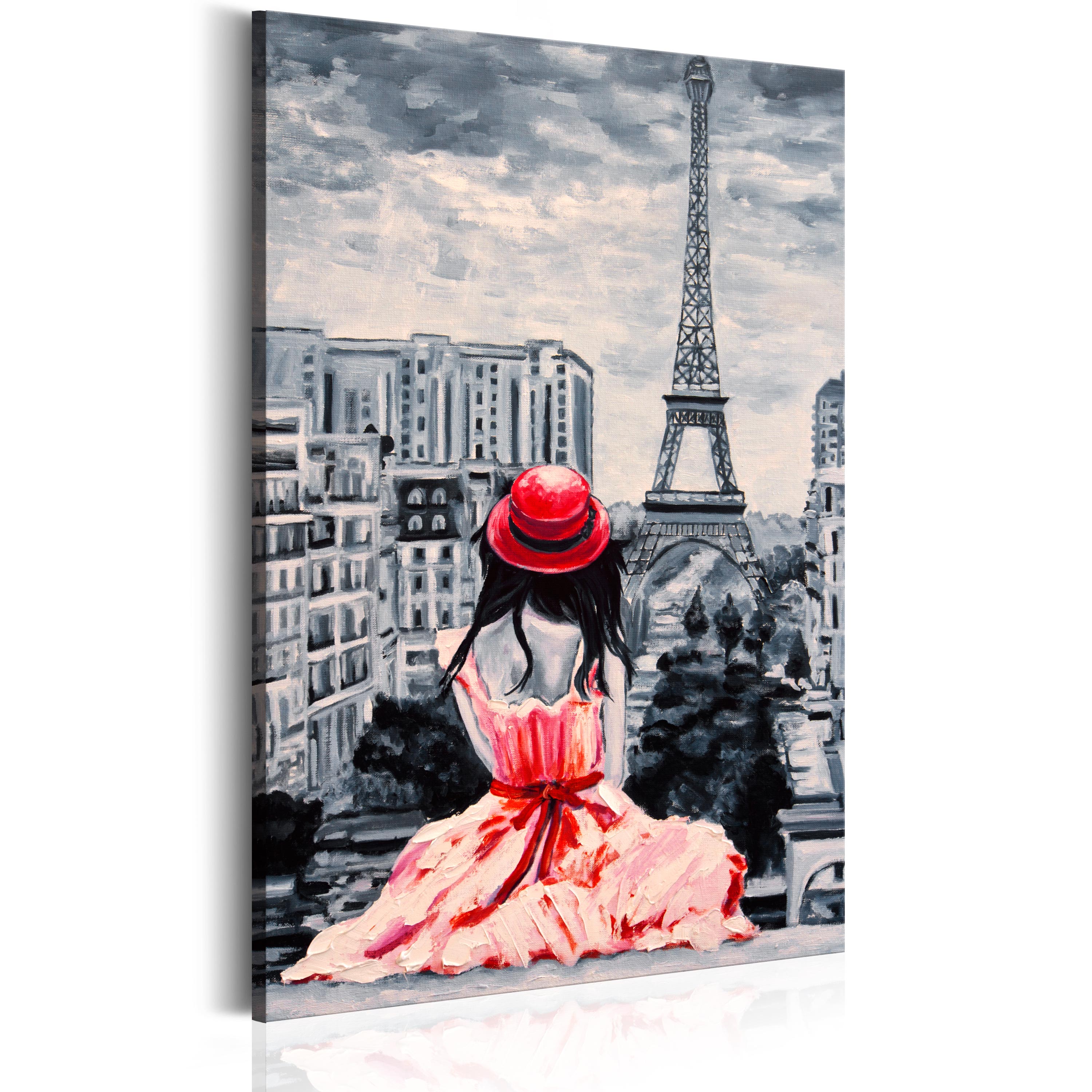 Canvas Print - Romantic Paris - 60x90