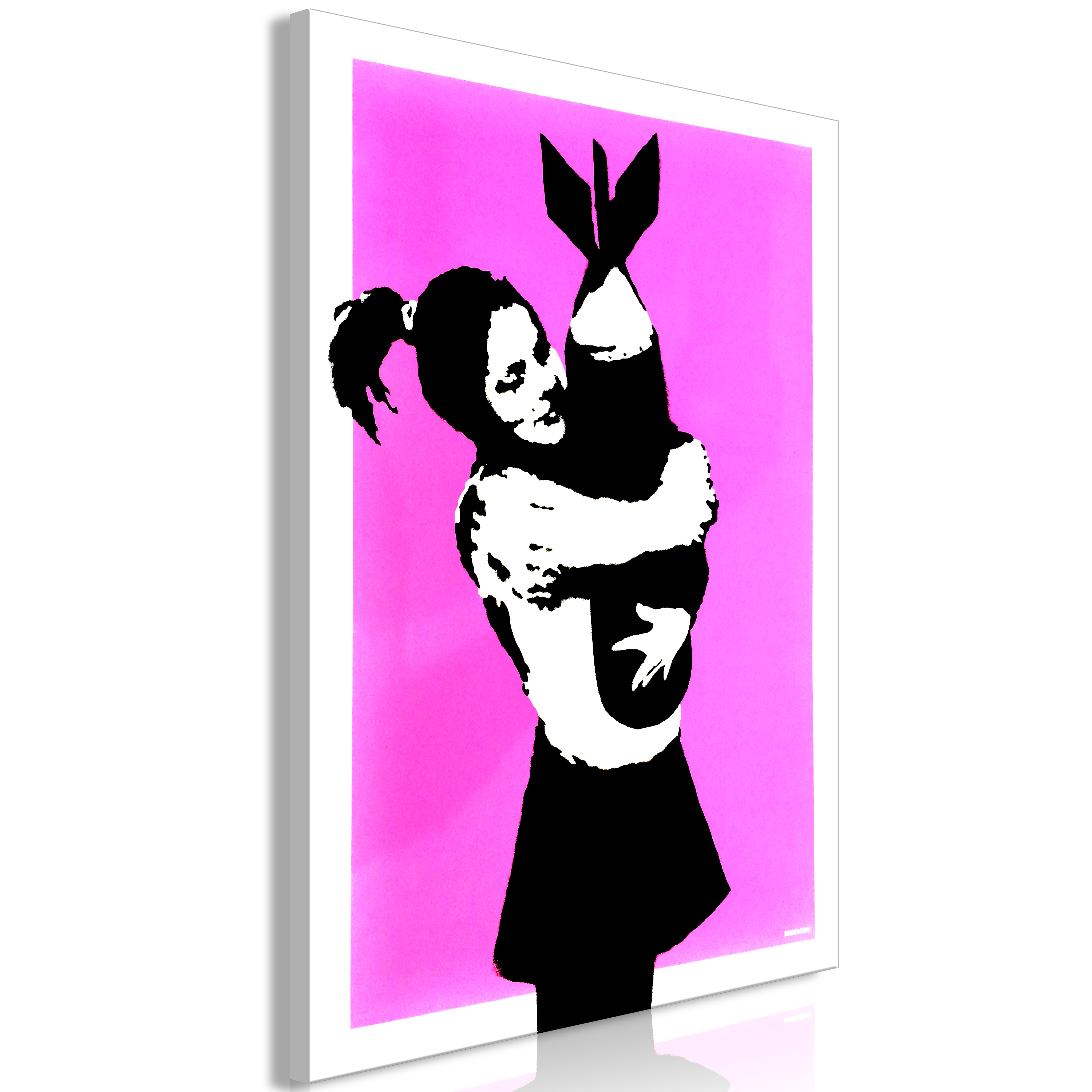 Canvas Print - Bomb Hugger (1 Part) Vertical - 60x90