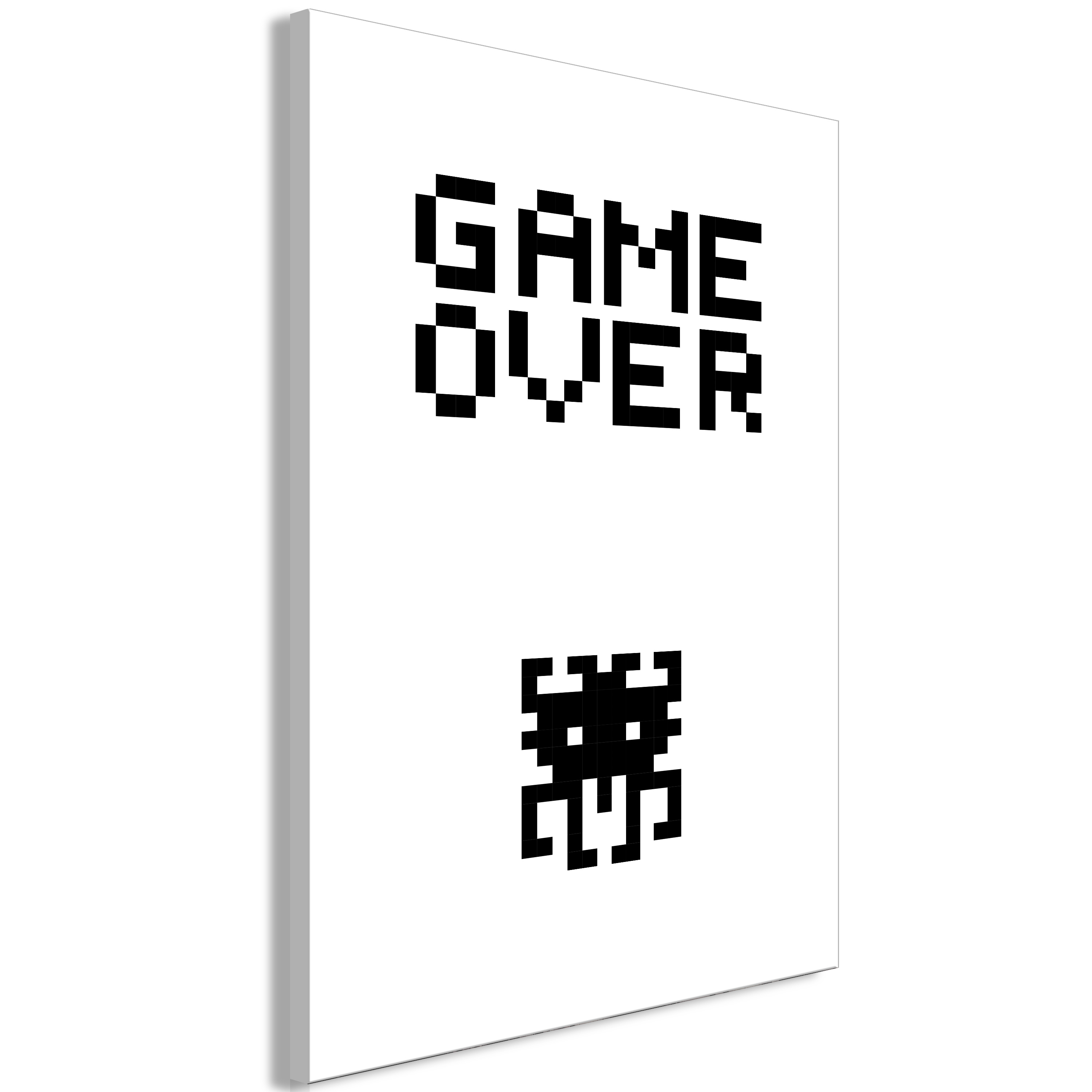 Canvas Print - Game Over (1 Part) Vertical - 40x60