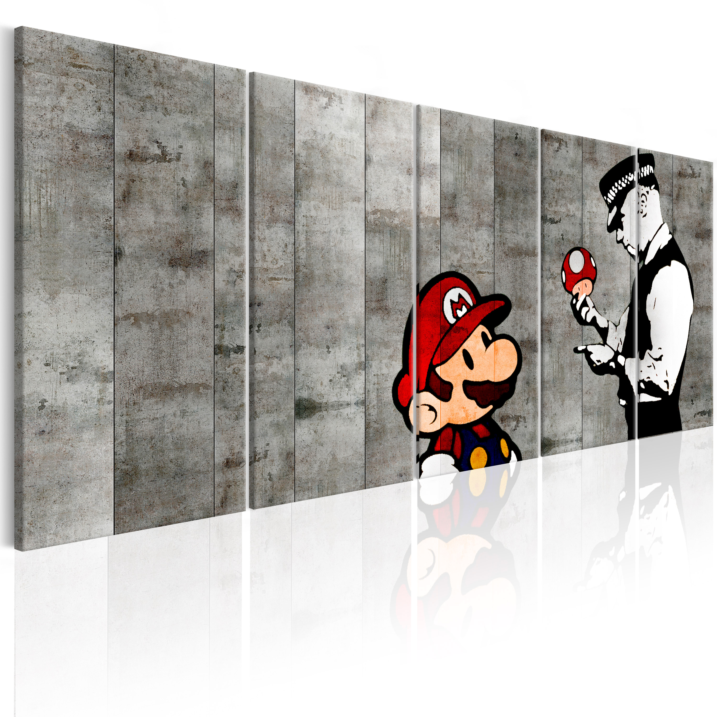 絵画 Banksy exhibition card Banksy GMO digital art museum Shibuya,Tokyo