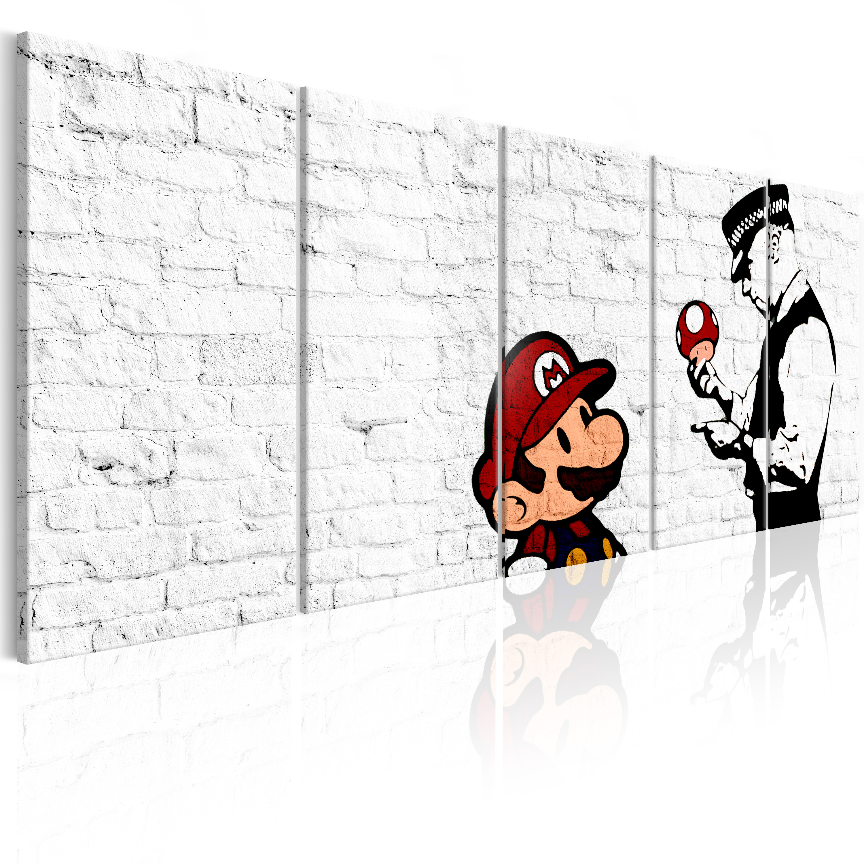 Banksy Painting on Canvas TNT Prints images Mural Paintings Modern i-c-0104-b-m 