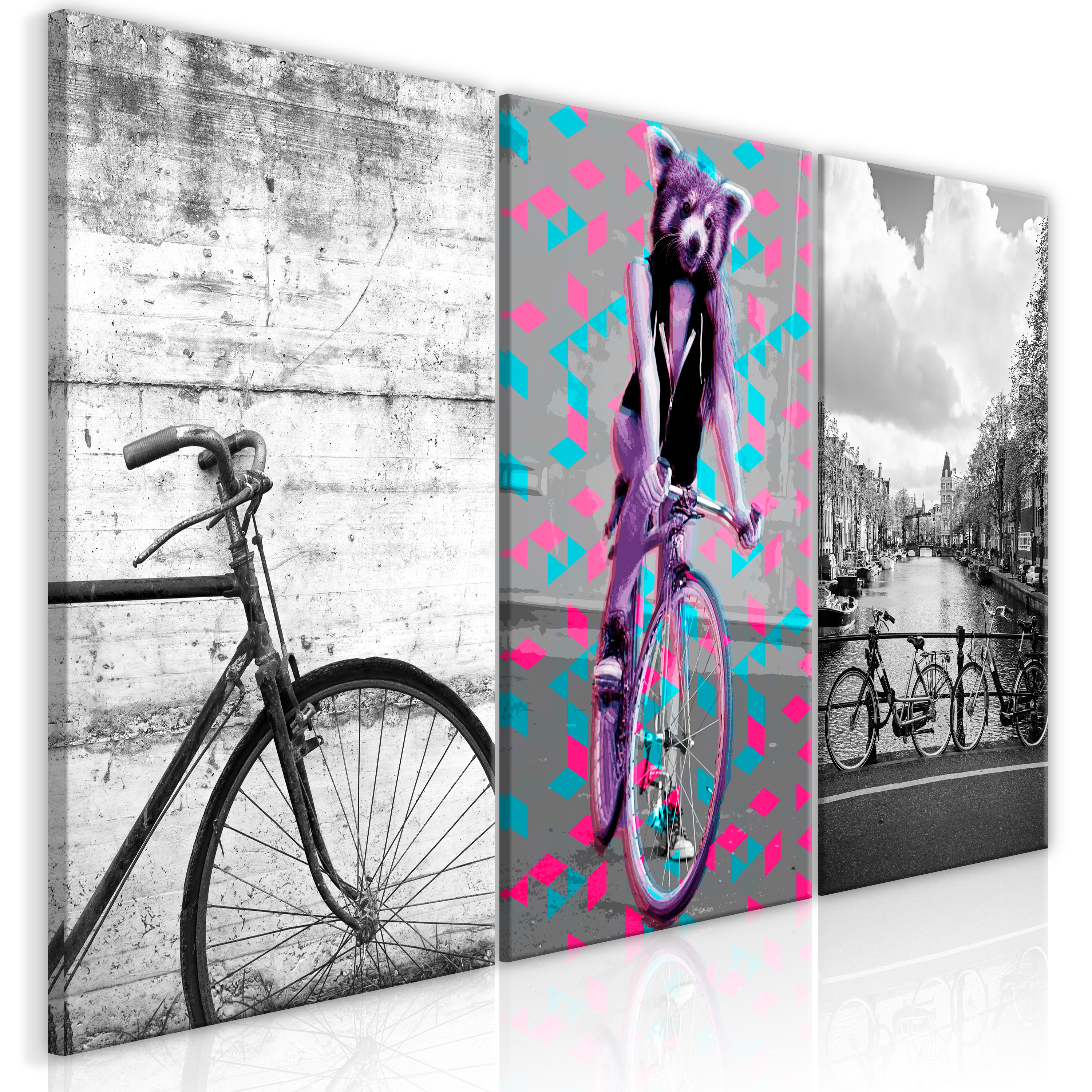 Canvas Print - Bikes (Collection) - 60x30