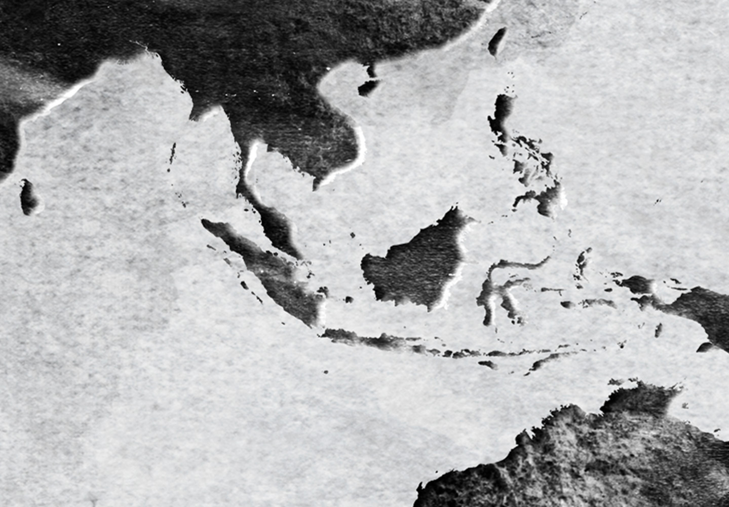 MAPPA DEL MONDO Quadro su Tela TNT Stampe Immagini Murale Quadri k-A-0430-b-m - Picture 13 of 25