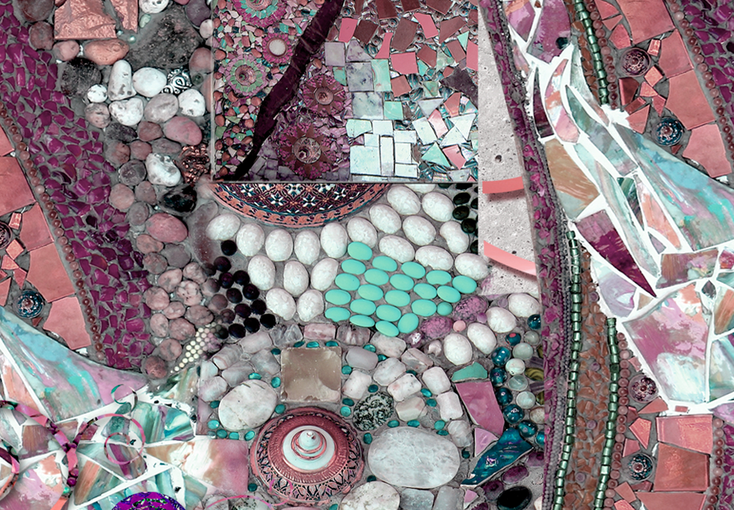 BAUM KLIMT MOSAIK KUNST Wandbilder xxl Bilder Vlies