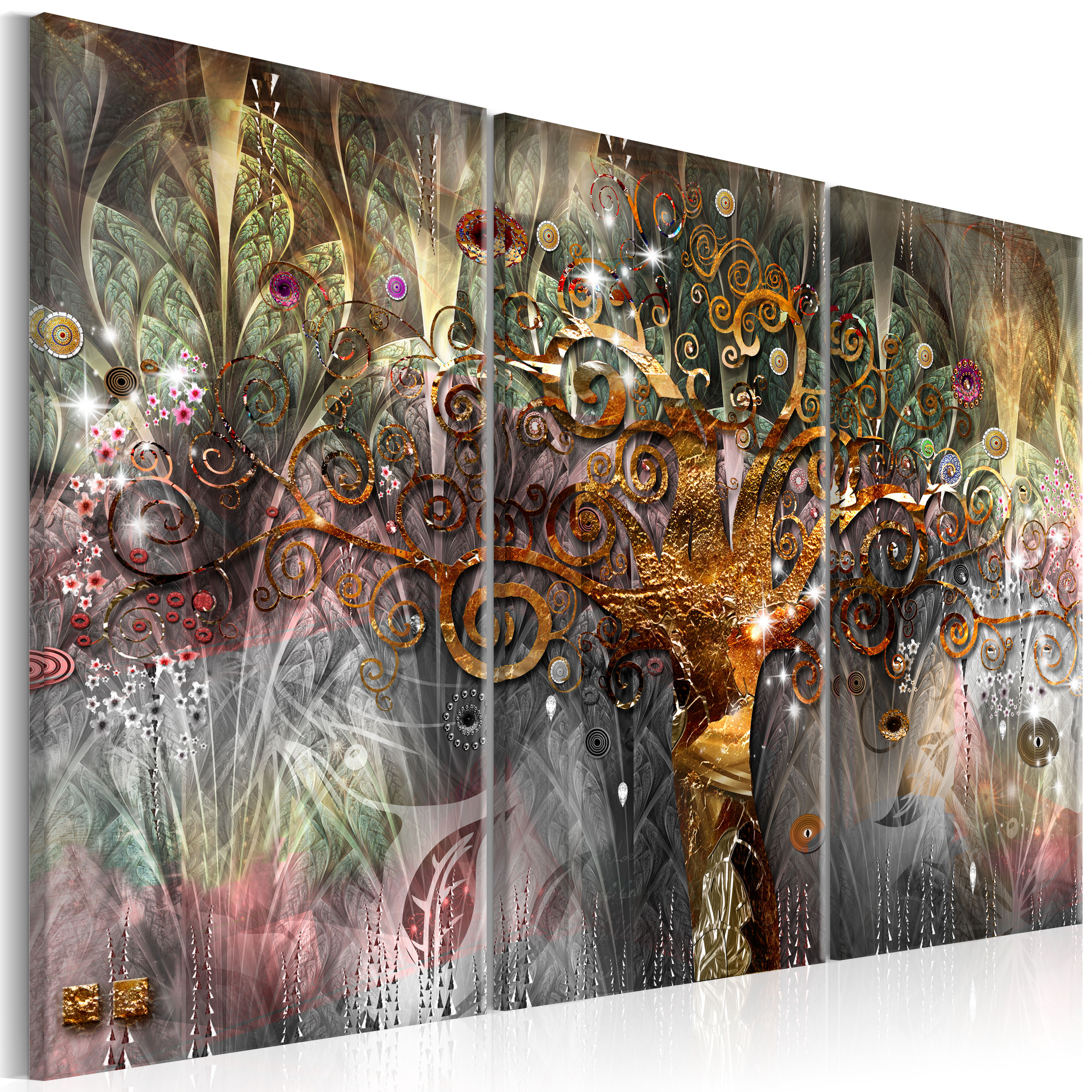 Canvas Print - Golden Tree I - 120x80