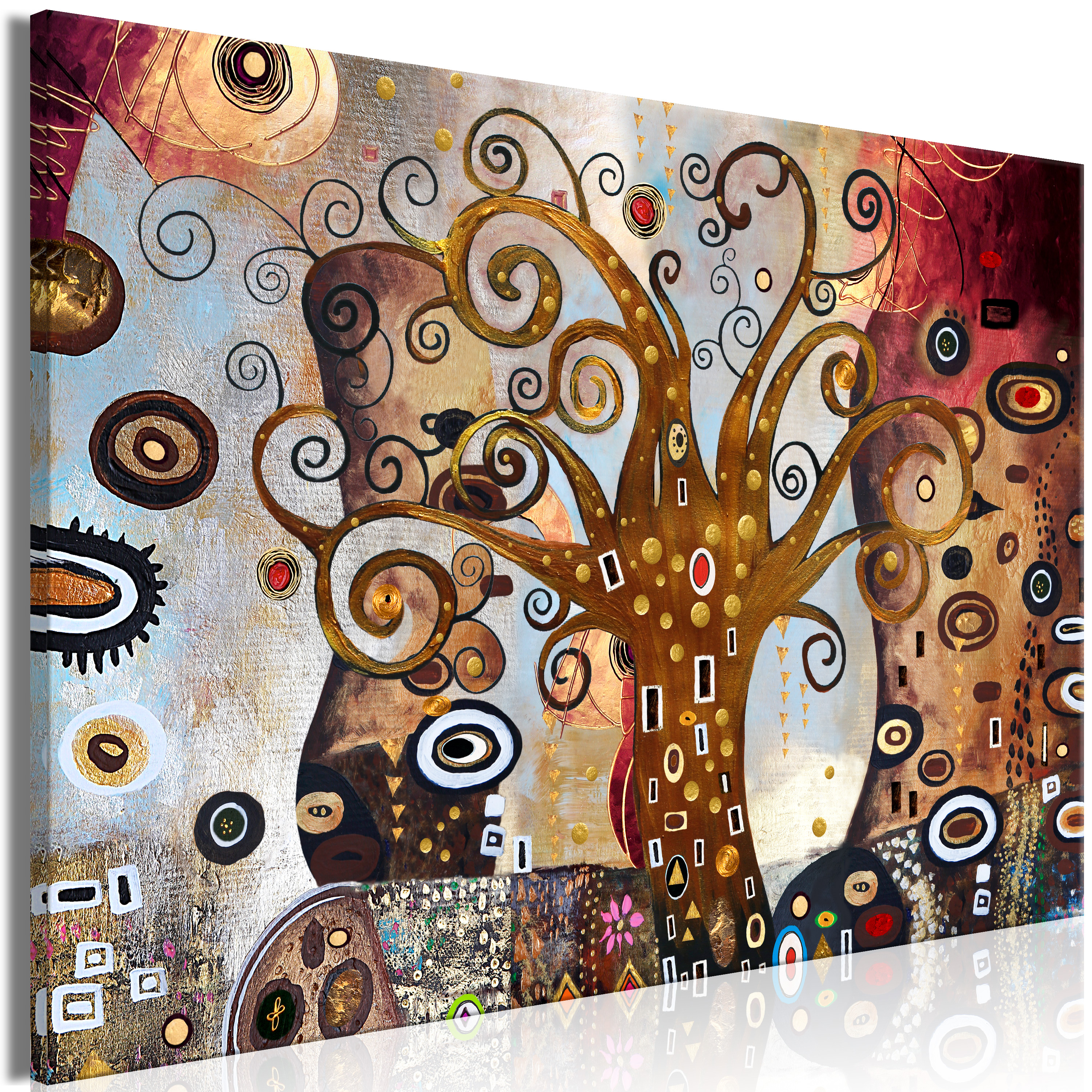 GUSTAV KLIMT BAUM LEBEN Wandbilder xxl Bilder Vlies
