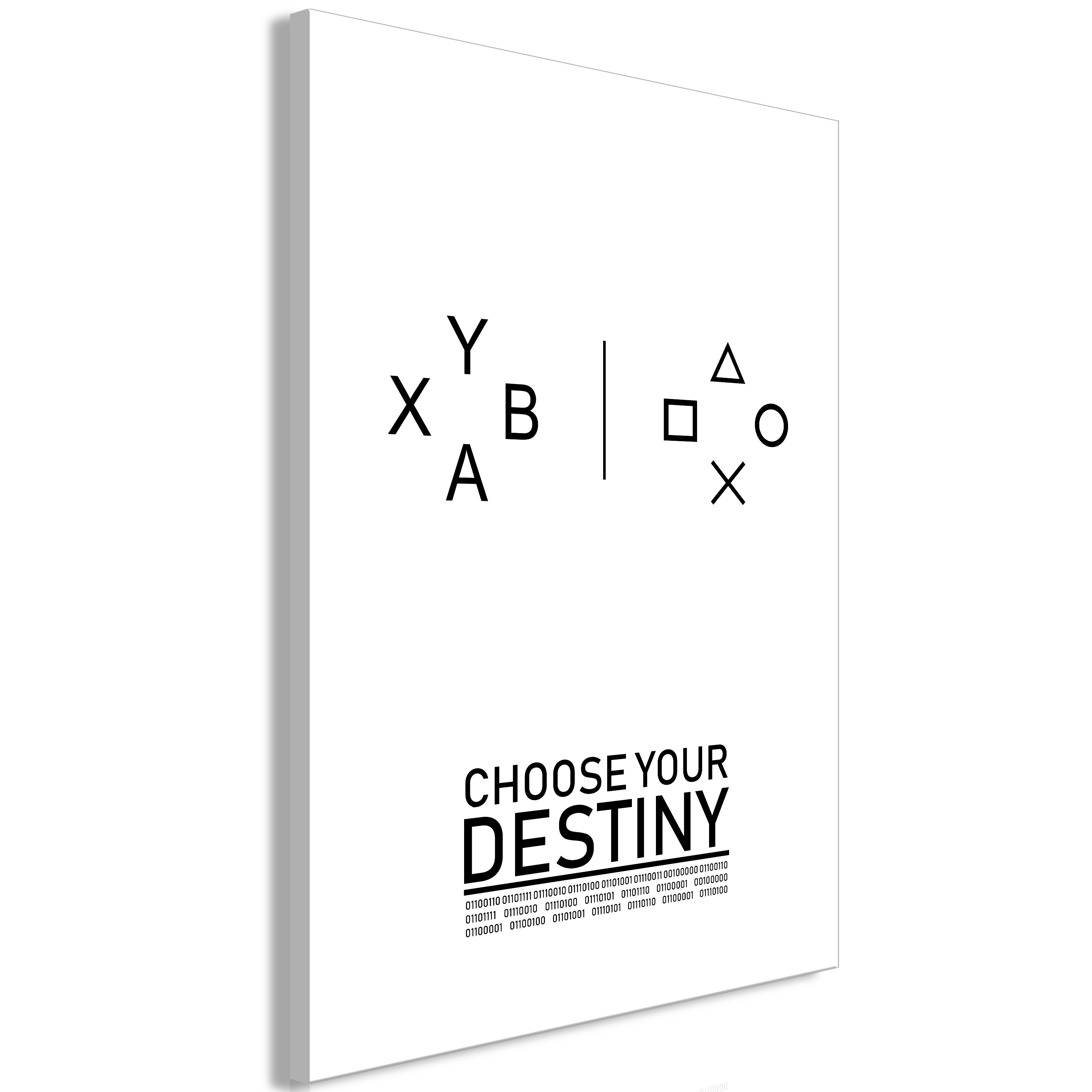Canvas Print - Choose Your Destiny (1 Part) Vertical - 80x120