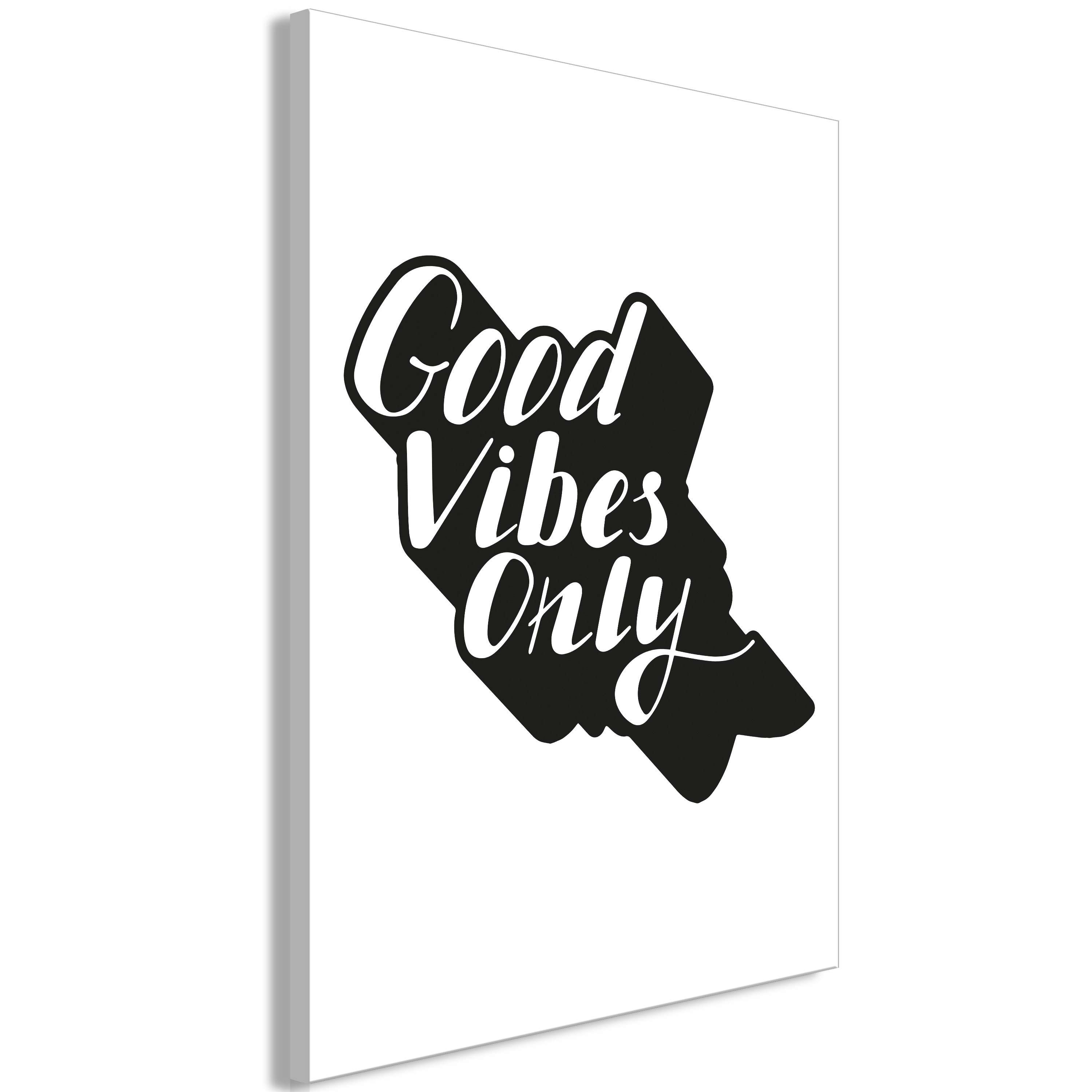 Canvas Print - Positive Vibes (1 Part) Vertical - 60x90