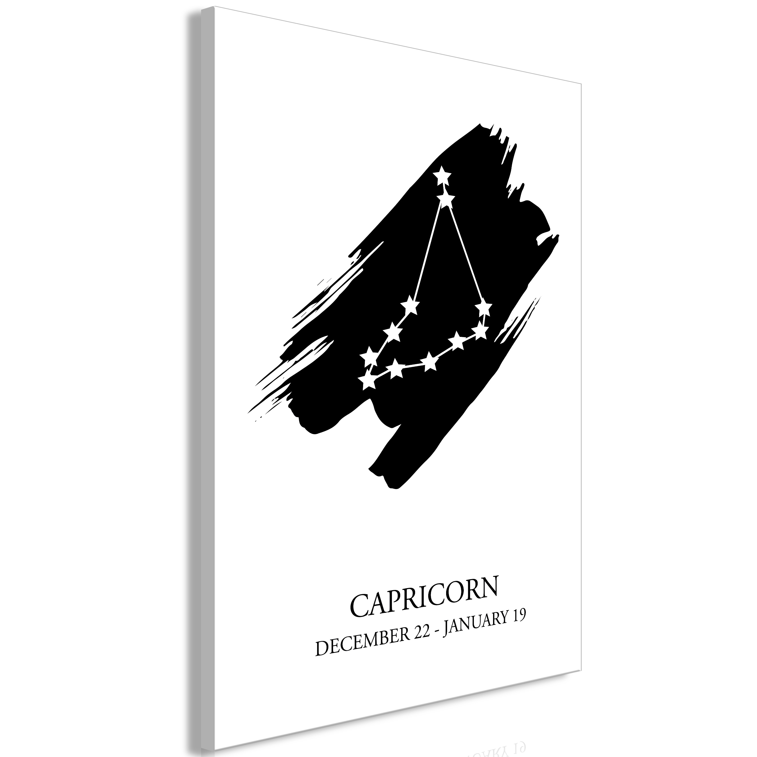 Canvas Print - Zodiac Signs: Capricorn (1 Part) Vertical - 40x60