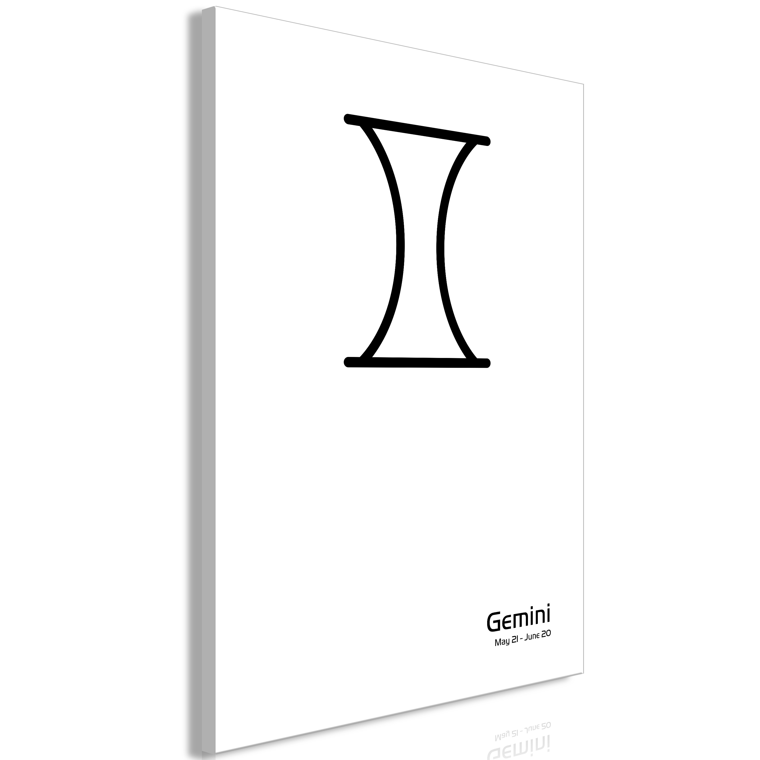 Canvas Print - Gemini (1 Part) Vertical - 60x90