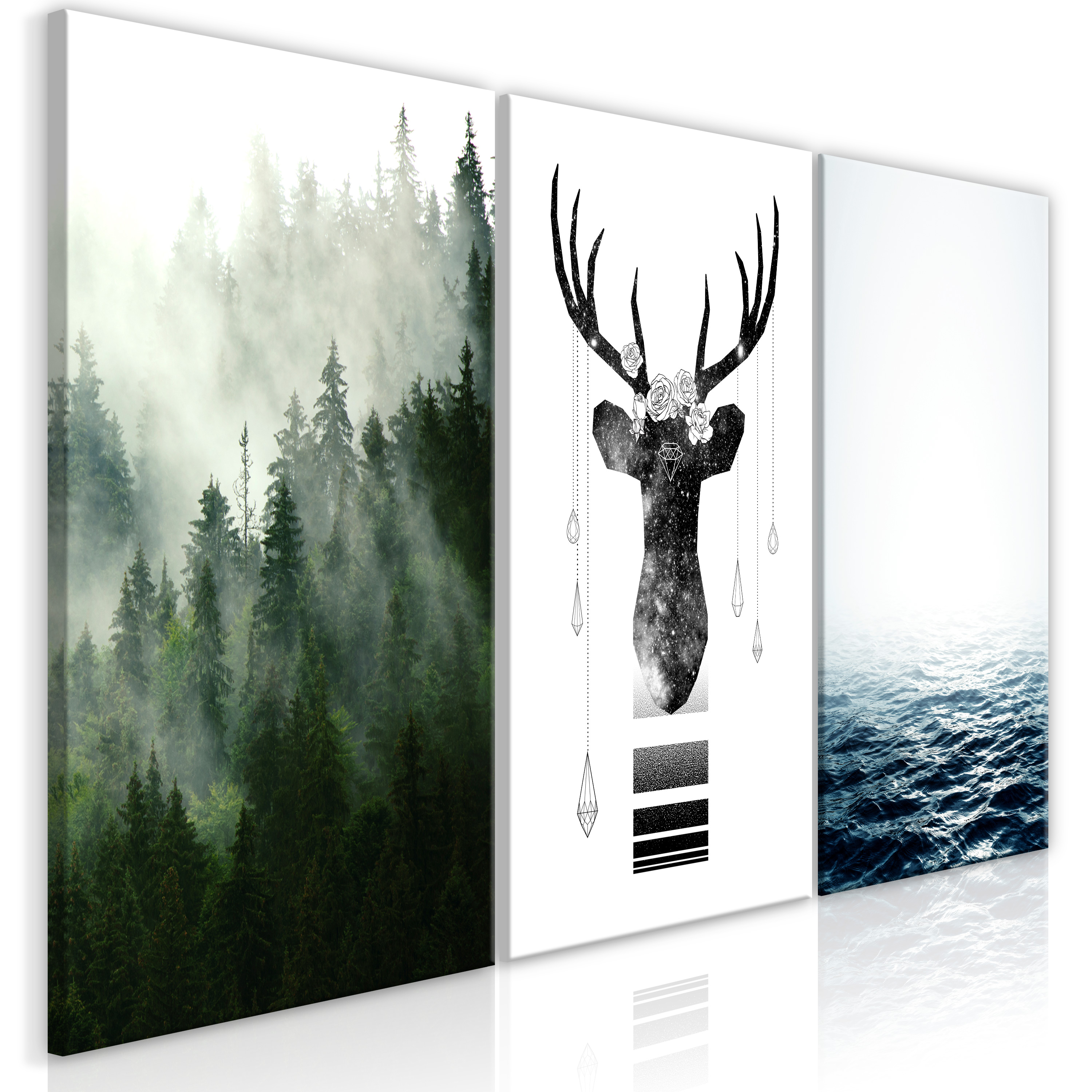 Canvas Print - Chilly Nature (Collection) - 120x60