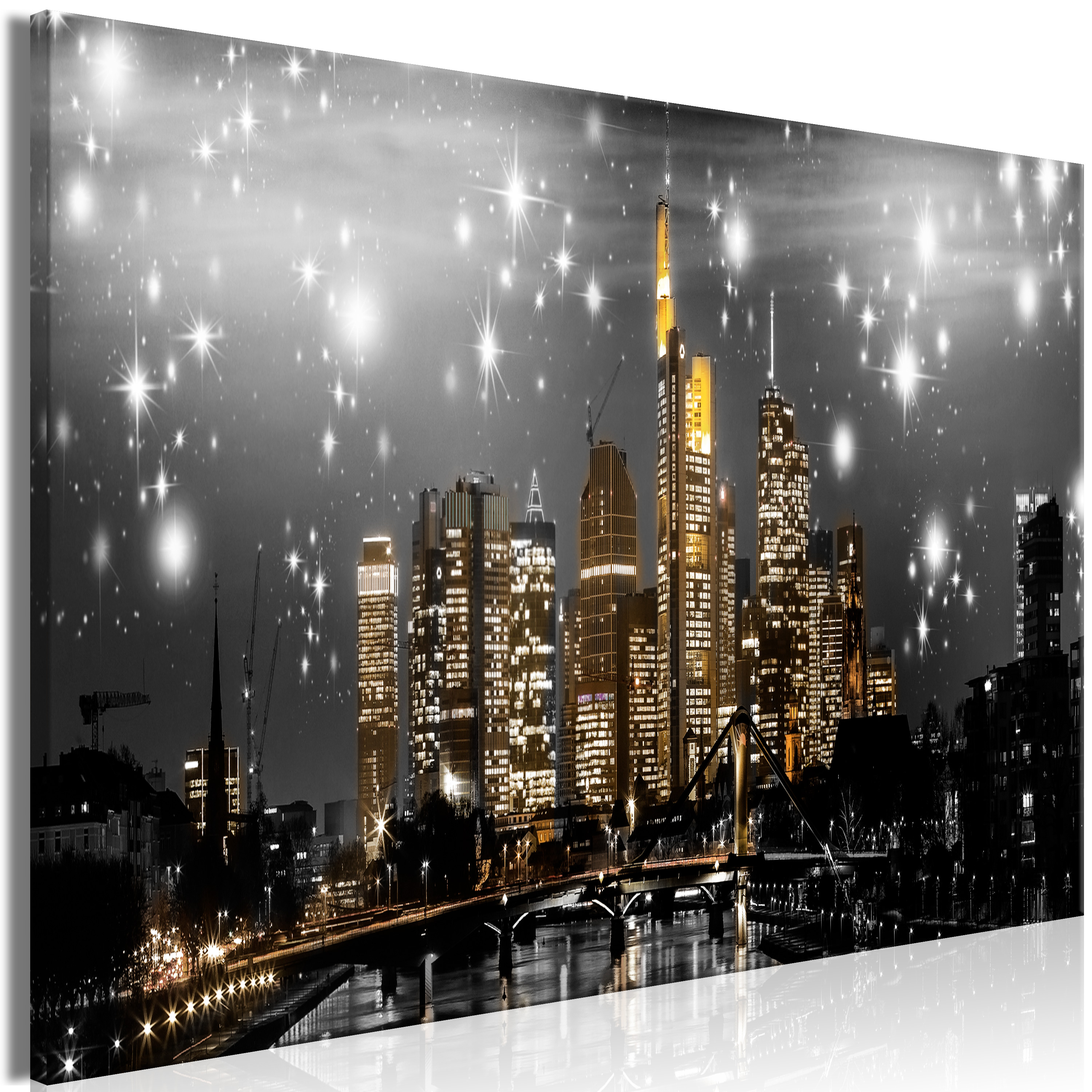 Dekoration Bild Auf Leinwand Frankfurt 1p Xxl Poster Leinwandbild Wandbild Mobel Wohnen privathospital Dk