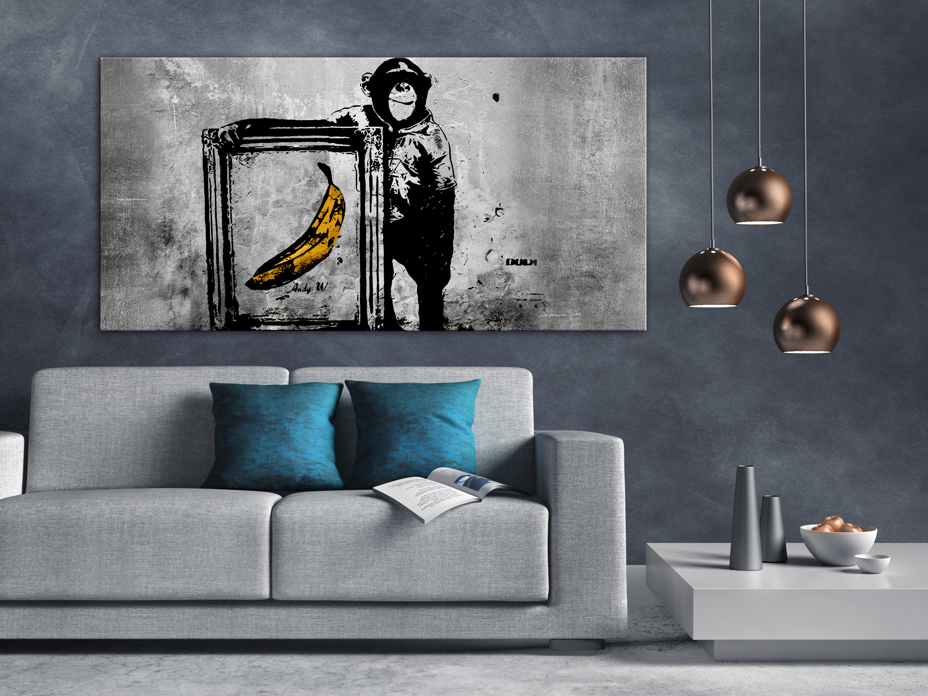 XXXL Wandbild Riesenformat bis 270x135 Leinwandbild Bilder DIY k-A-0296-ak-e 