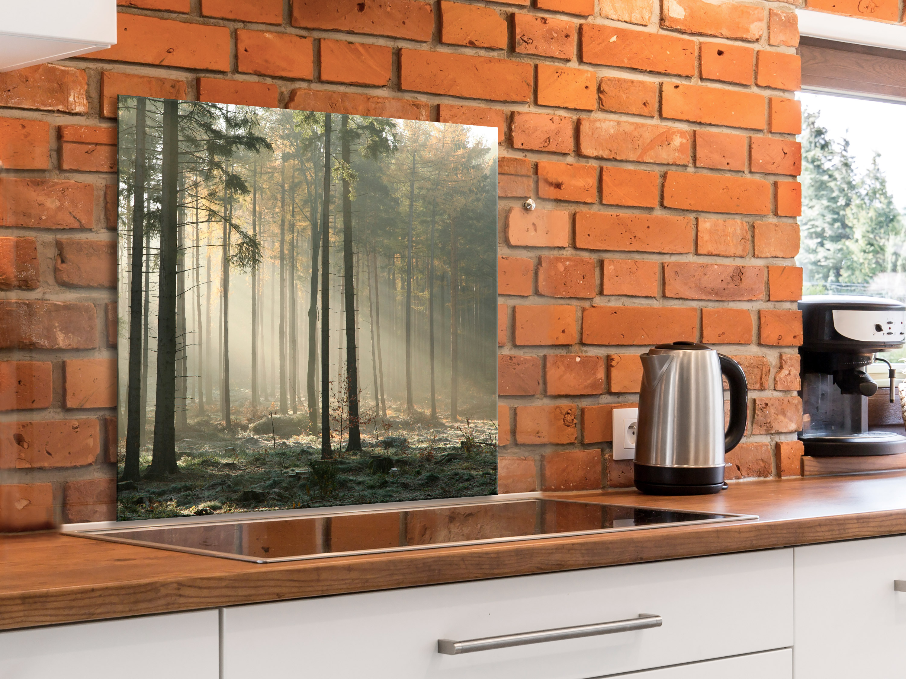 Glasbild 80x80 cm Wandbild Glas Küche Küchenrückwand Spritzschutz c-B-0506-aq-a Glasbild 80x80 cm Wandbild Glas Küche Küchenrückwand Spritzschutz c-B-0506-aq-a