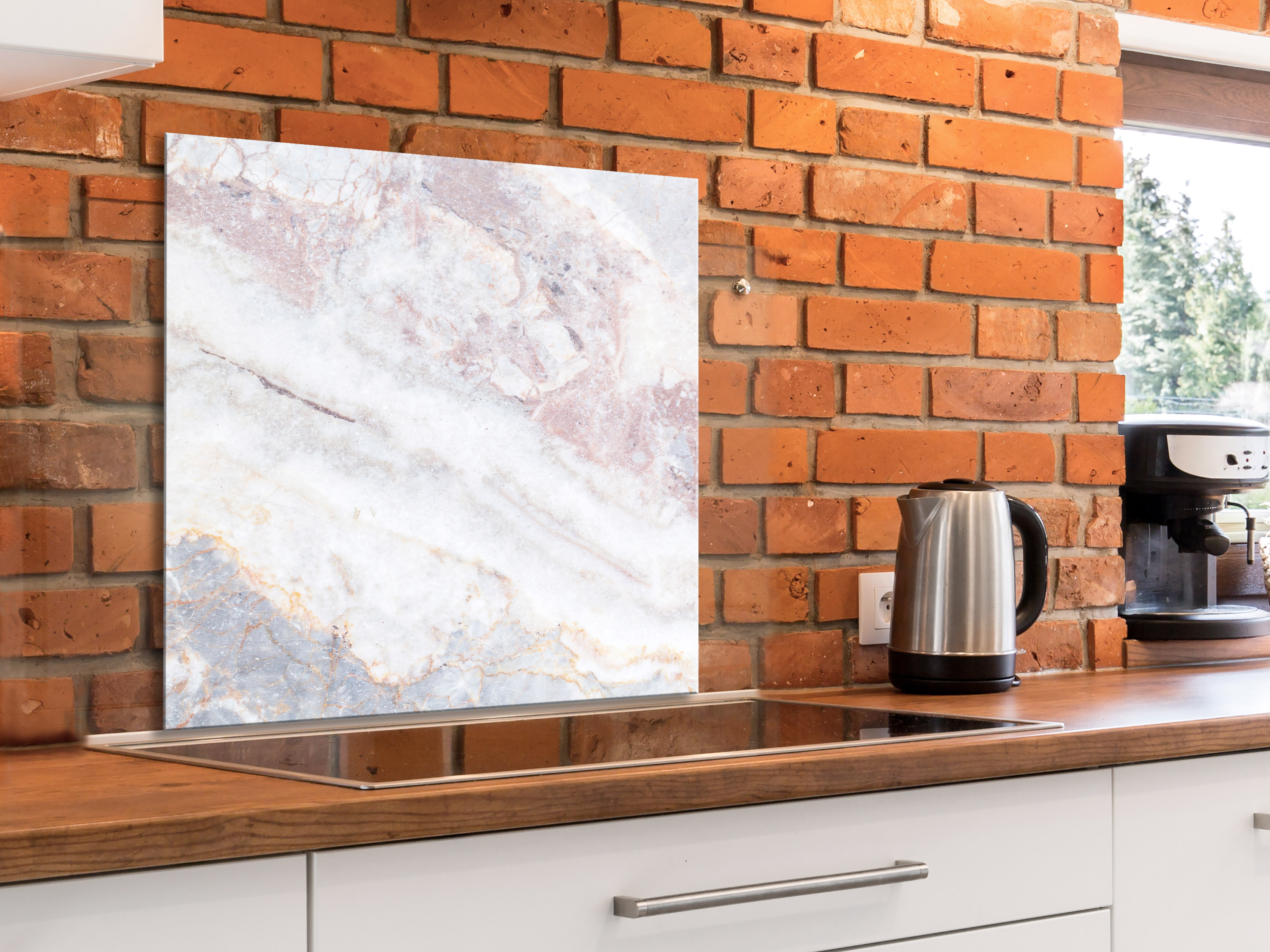 tempered glass backsplash price