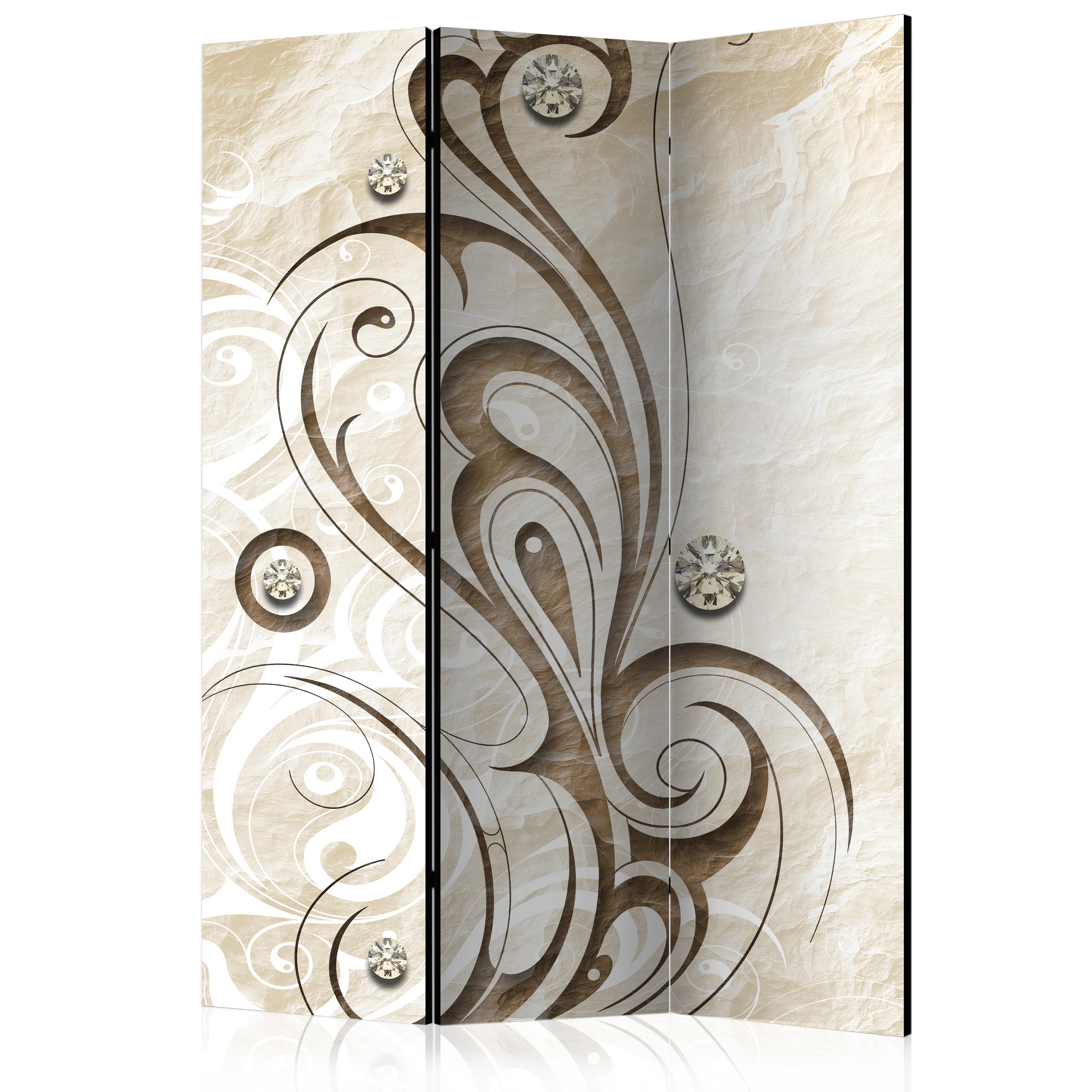 Room Divider - Stone Butterfly [Room Dividers] - 135x172