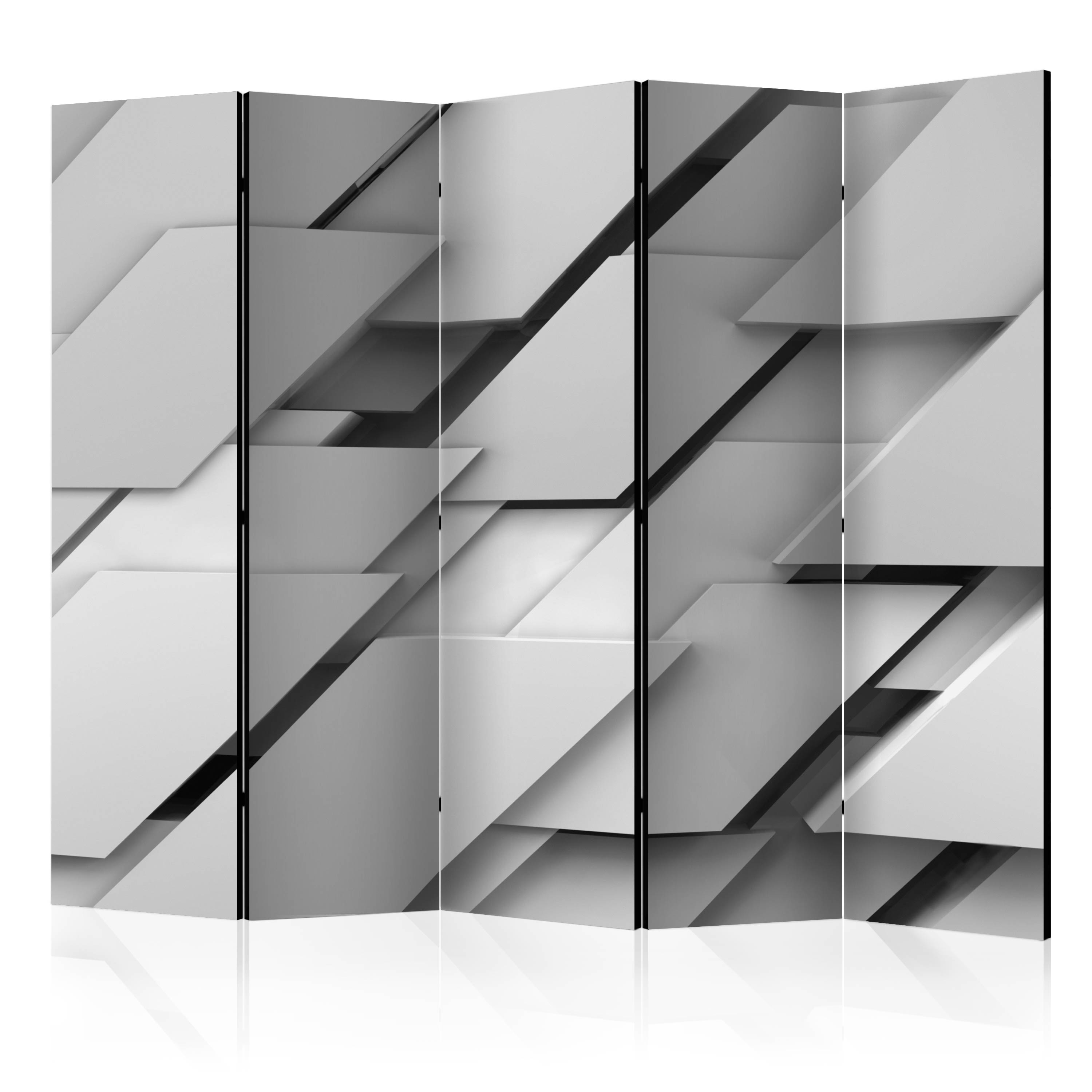 Room Divider - The Edge of Gray II [Room Dividers] - 225x172